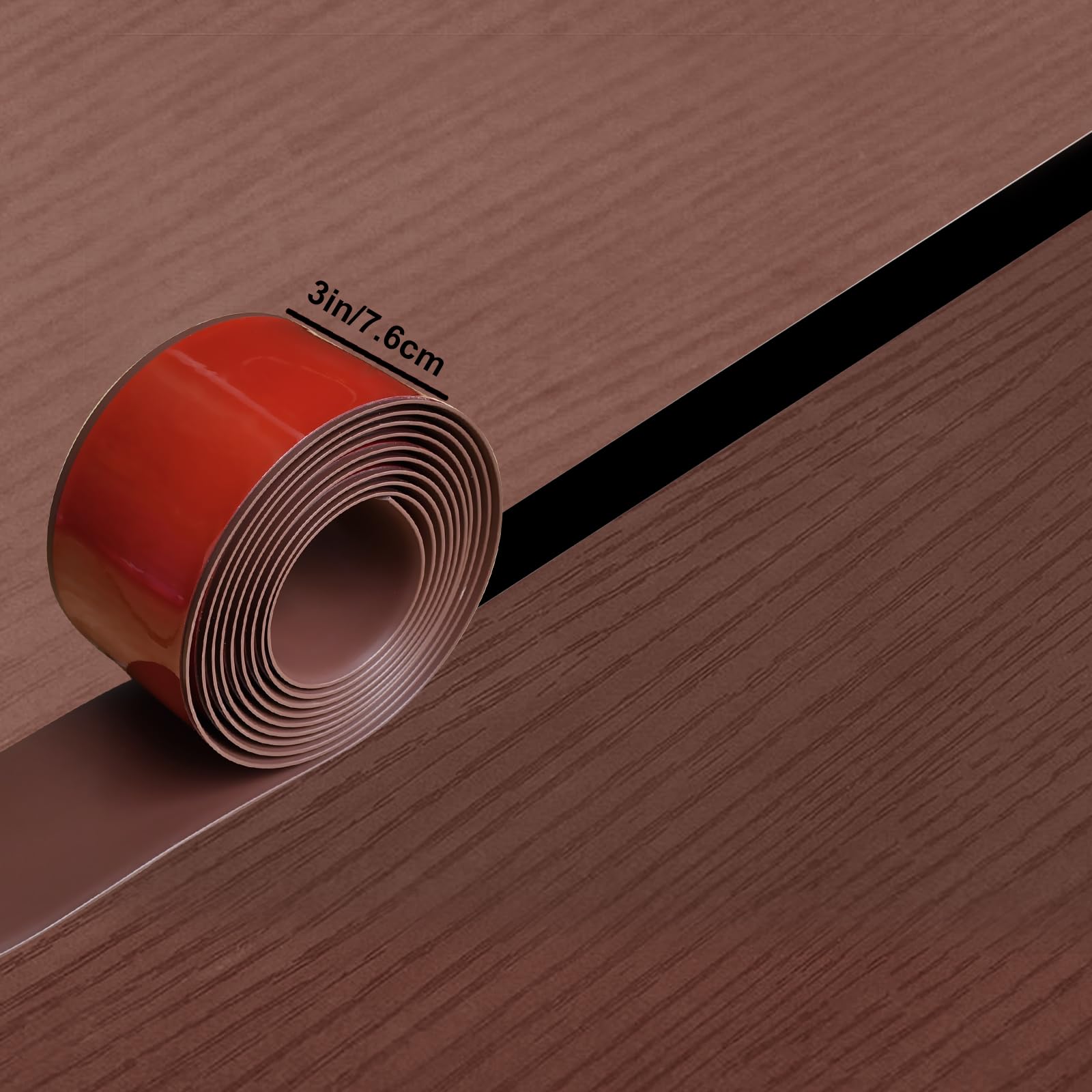 Floor Transition Strip & Self Adhesive Floor Vinyl Floor Edge Trim Laminate Floor Gap Covering Joining Strip (118 Foot)
