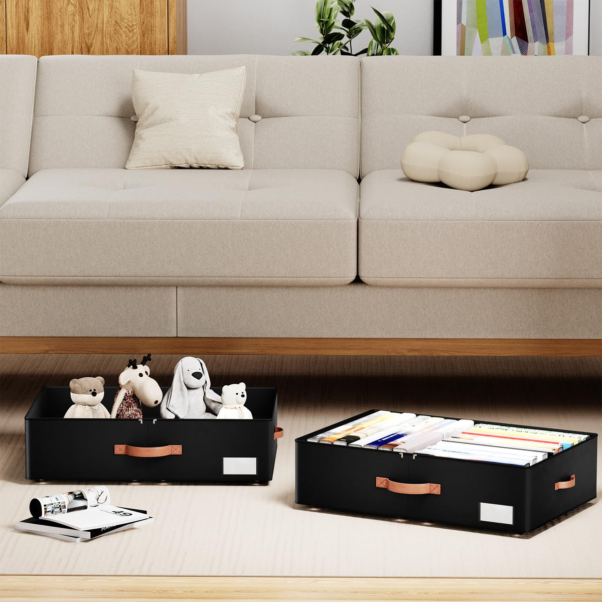 Underbed Storage With Wheels (2 Count)