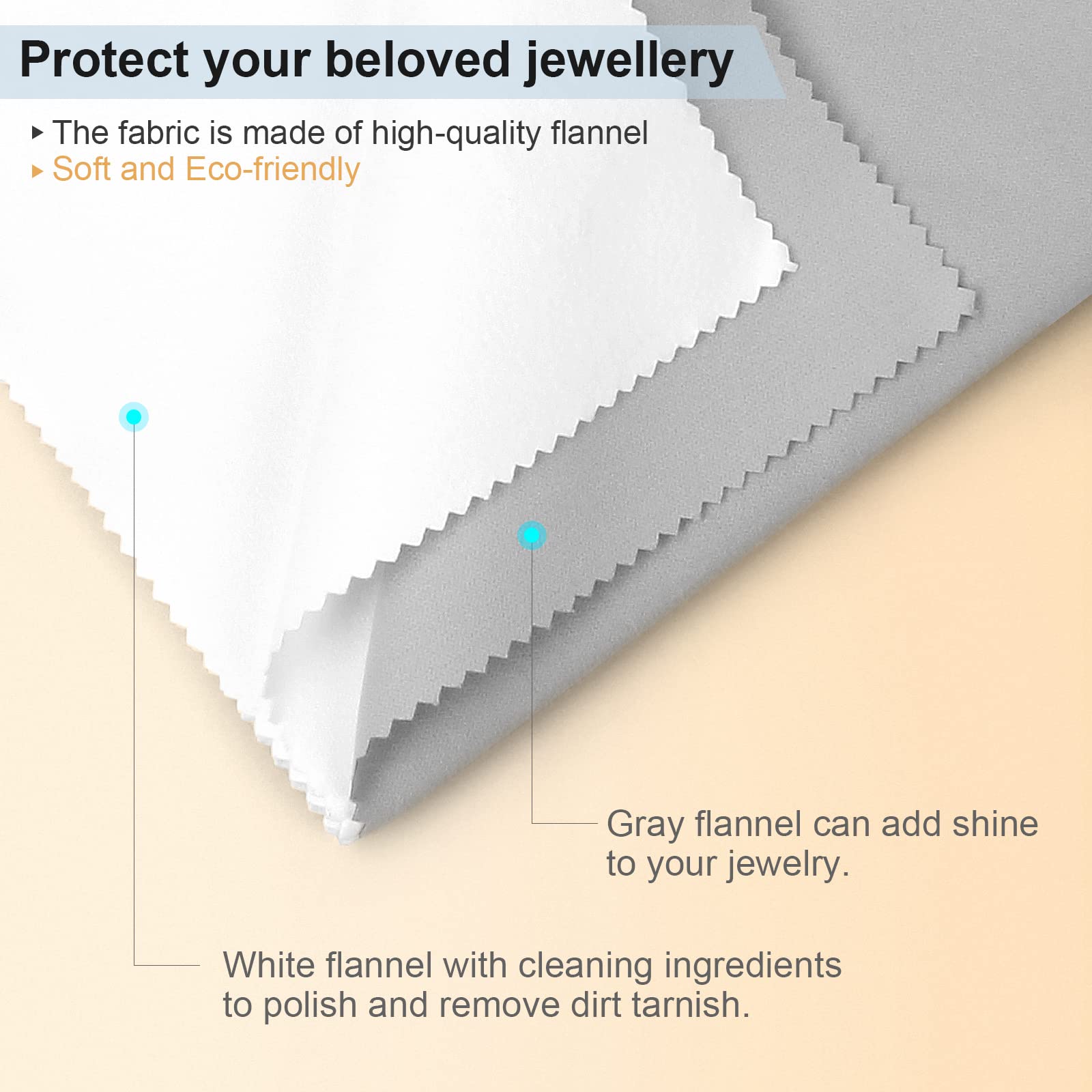 Jewelry Cleaning and Polishing Cloth