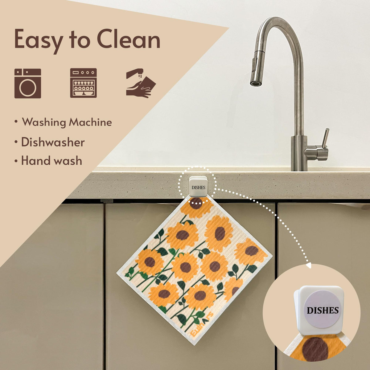 Swedish Dishcloths for Kitchen (8 Count)