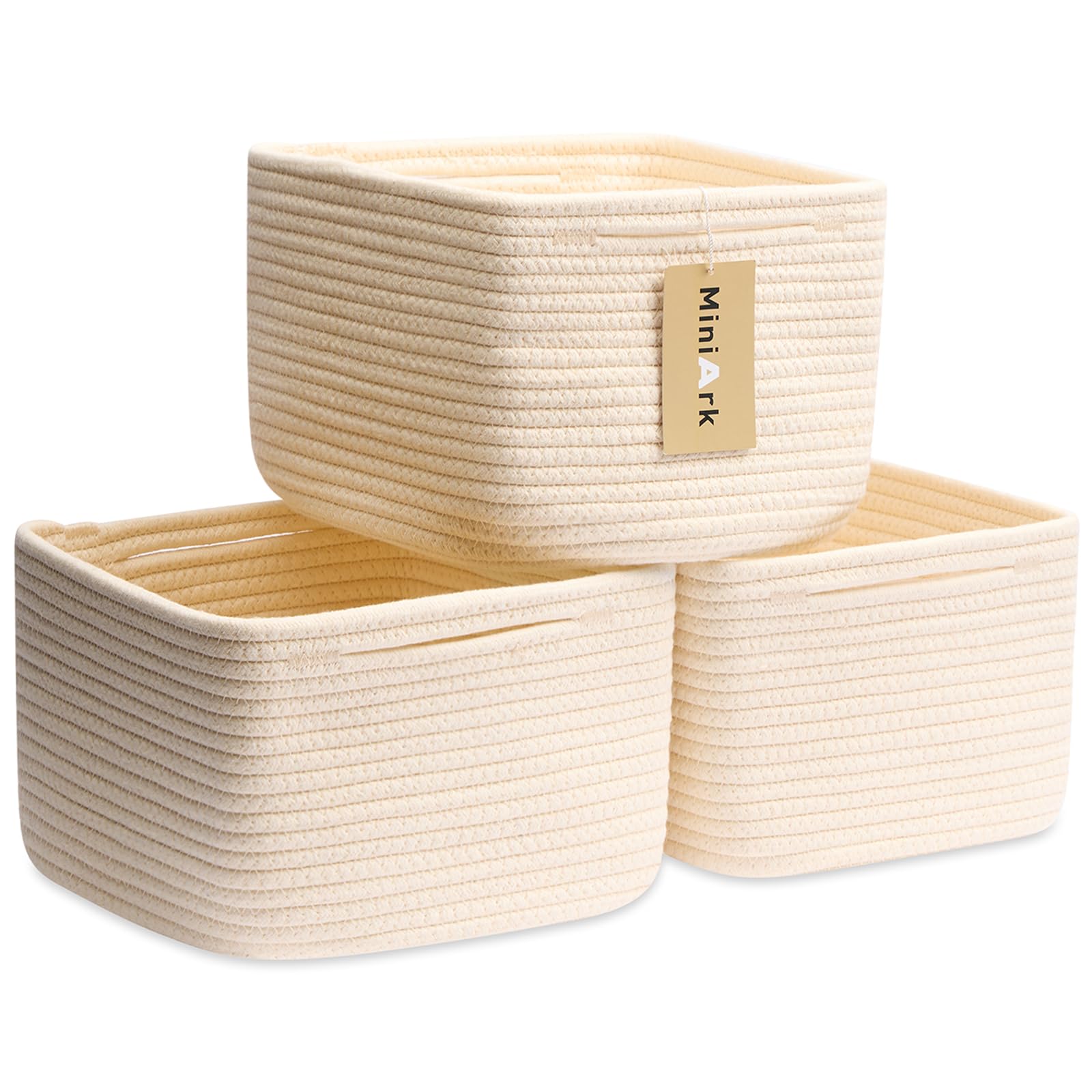 Small Organizing Baskets for Cubes Shelf (3 Count)