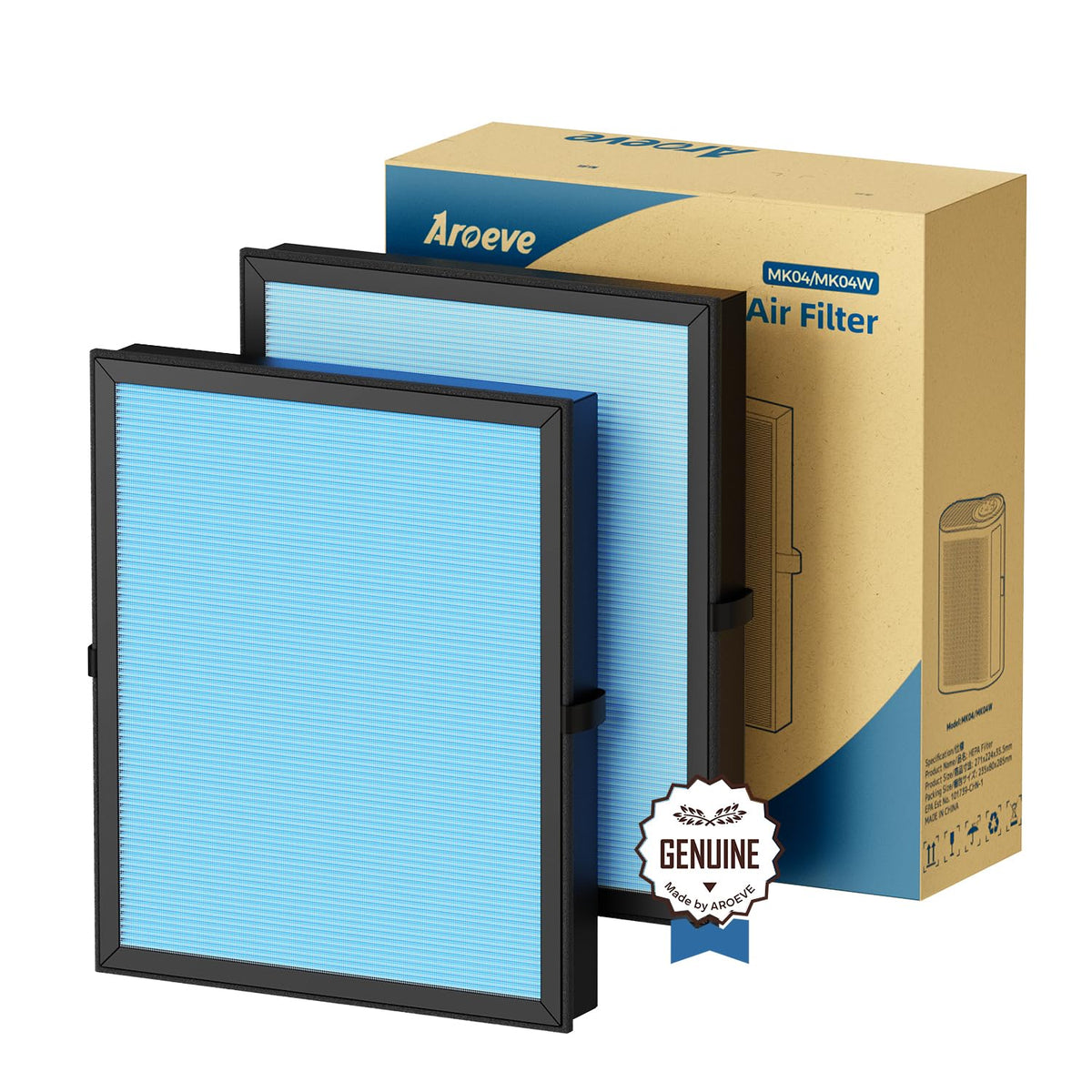 MK04 & AP04 Air Filter Replacement (2 Count)