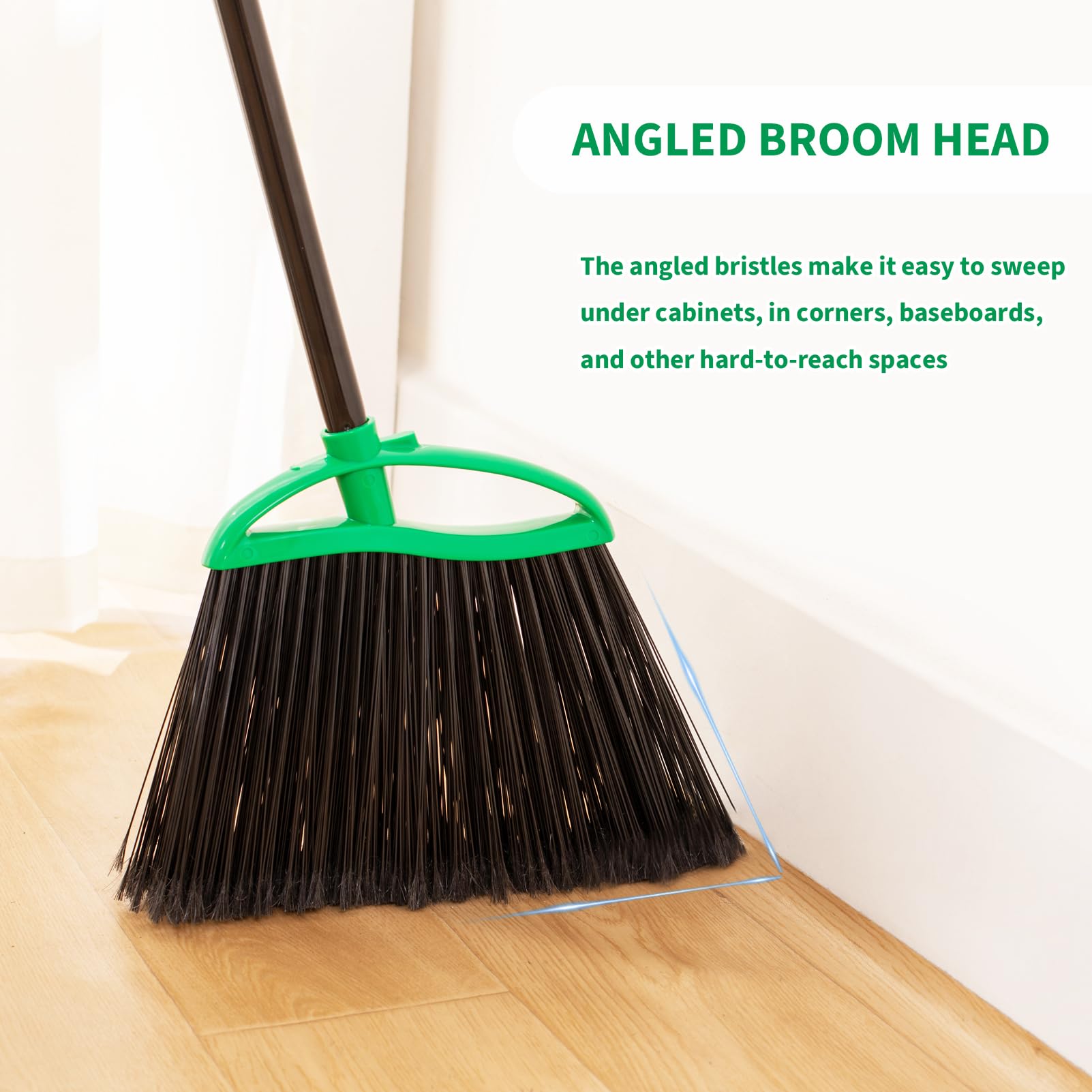 2 Pack Heavy Duty Brooms (2 Count)