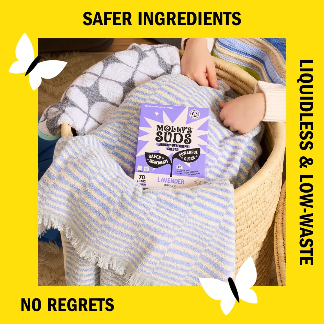 Molly’s Suds Laundry Detergent Sheets (70 Count)