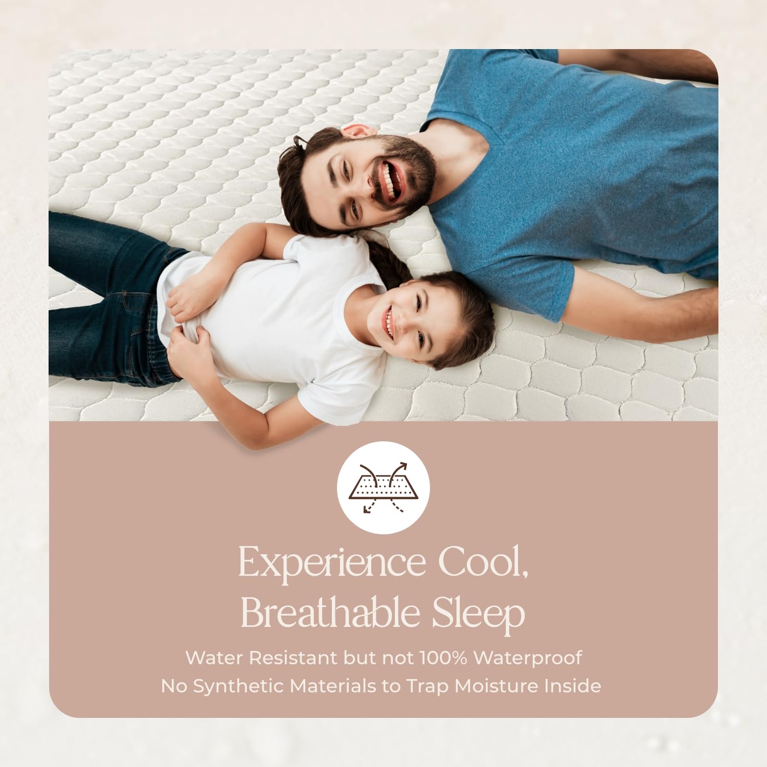 100% Cotton Organic Mattress Pad