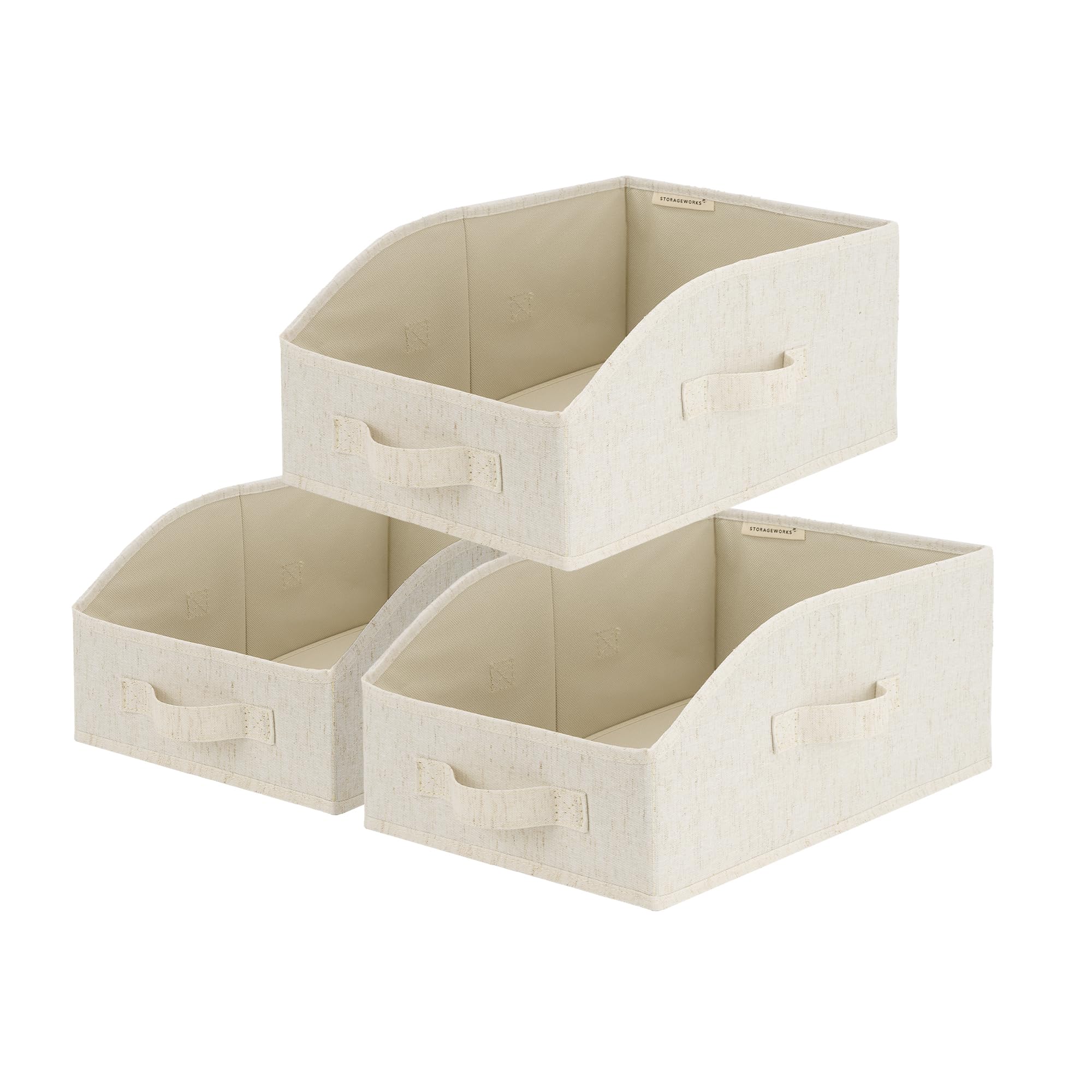 Closet Storage Bins (3 Count)