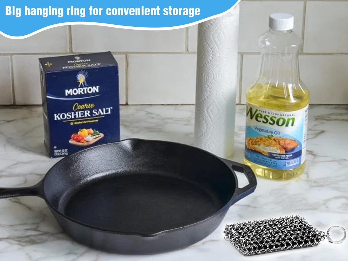 316L Cast Iron Scrubber Cleaner (4.762 Ounce)
