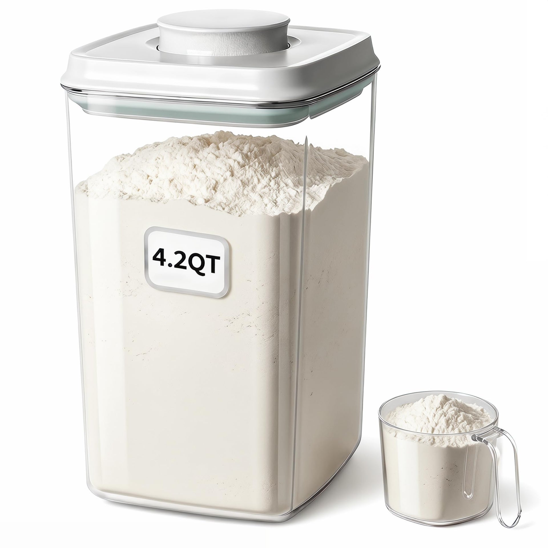 Pop Airtight Food Storage Container with Lid (3 Count)