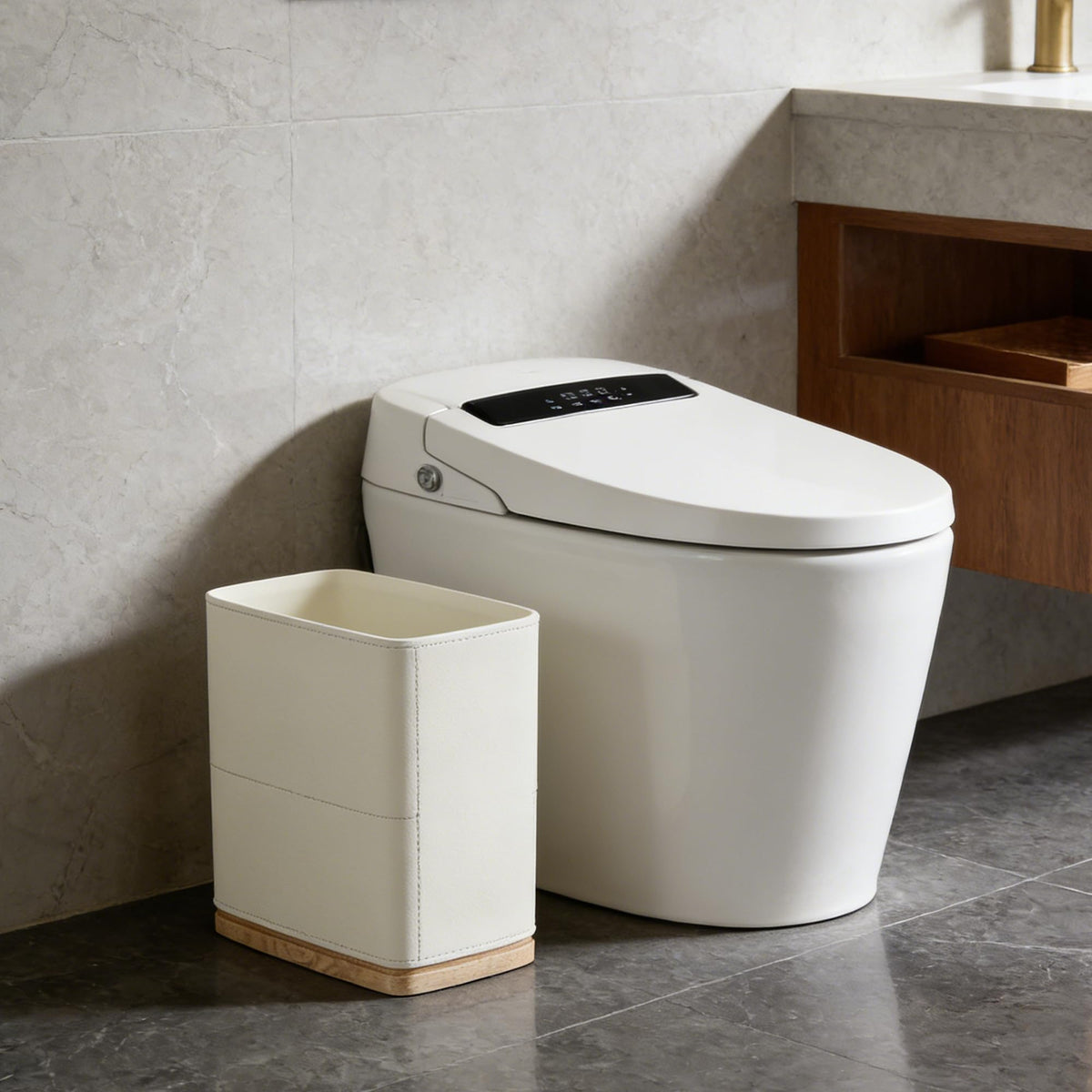 Bathroom Trash Can 1.8 Gallon