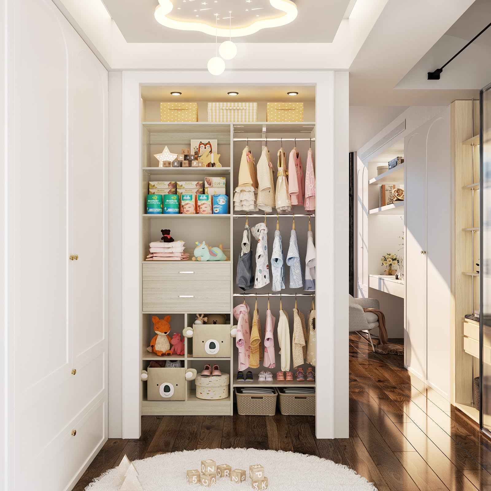 5FT Small Closet System (5 Foot)