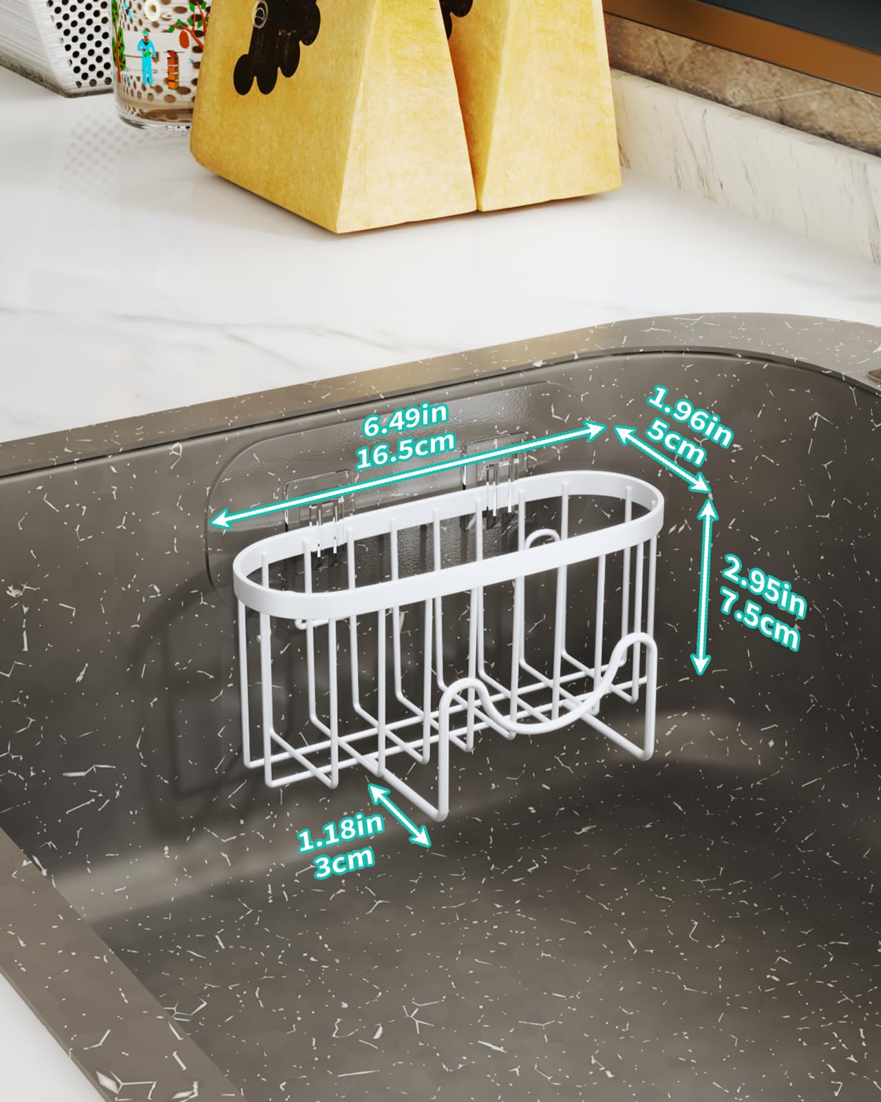 Sponge Holder for Kitchen Sink