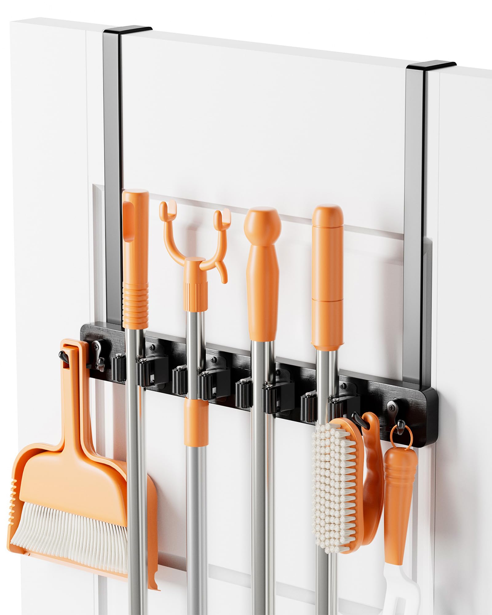 Mop and Broom Holder Wall Mount