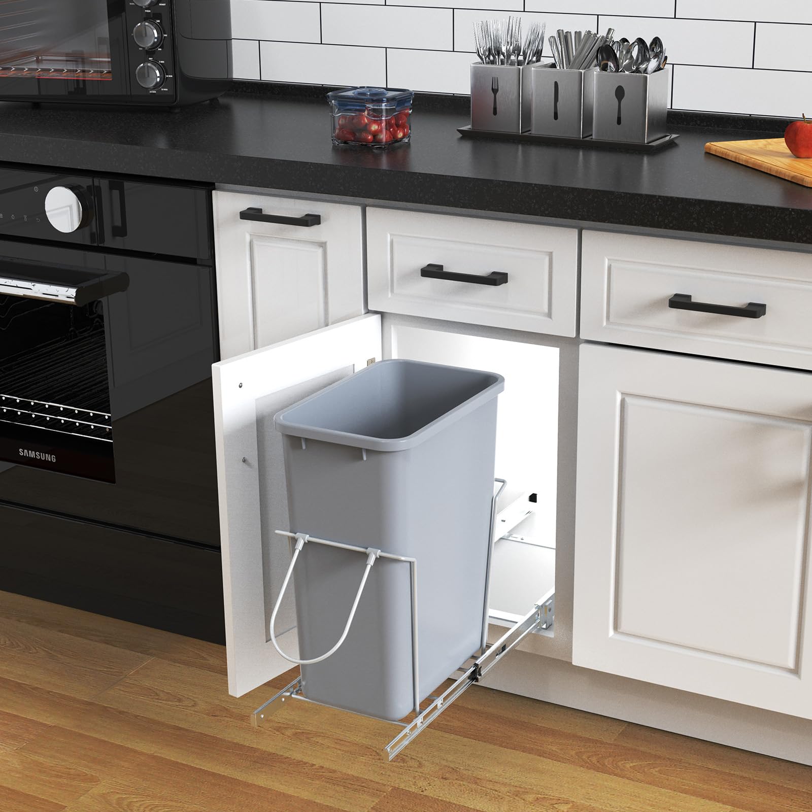 Single Pull Out Trash Can