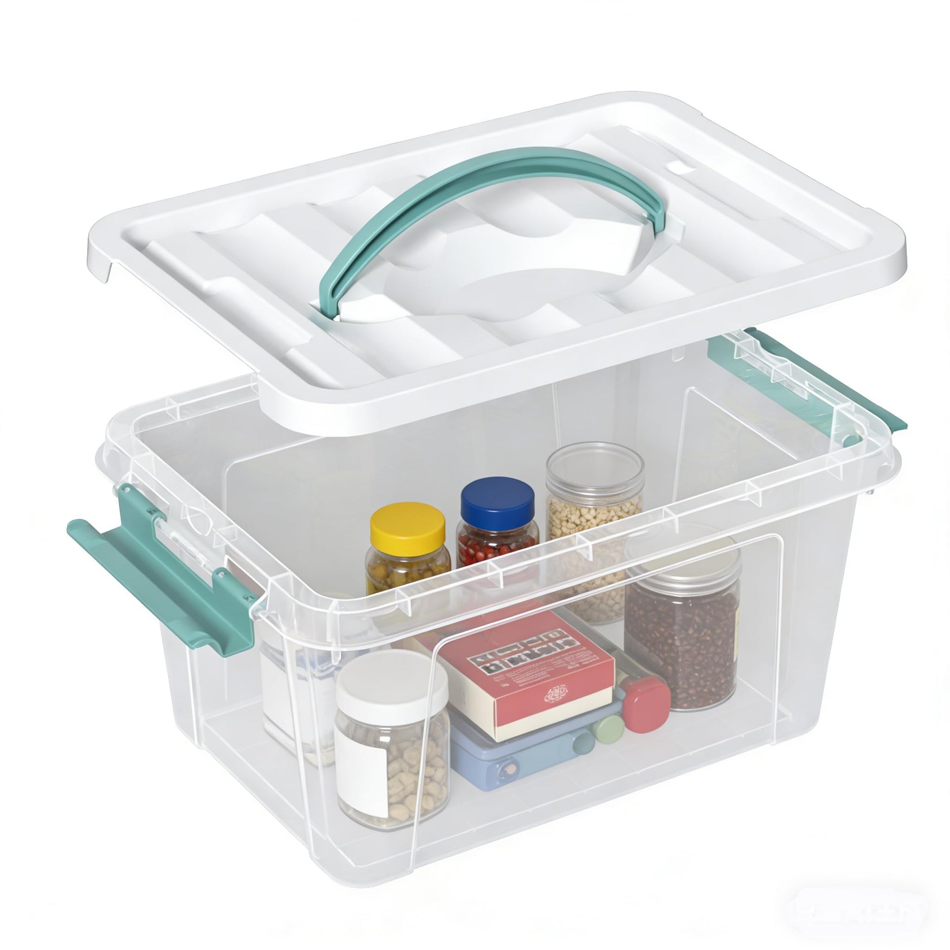 7 Quart Storage Bins with Lids (6 Count)