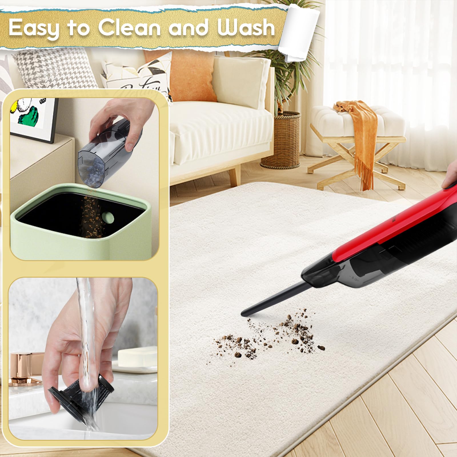 Handheld Vacuum Cordless