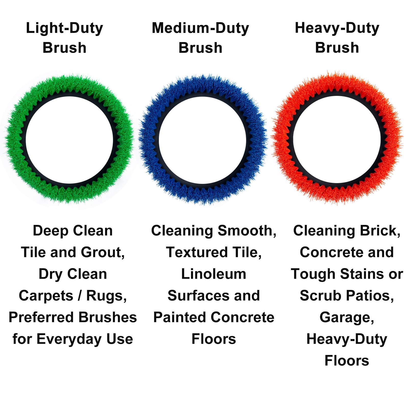 Commercial Scrub Brush for Orbital Floor Scrubber