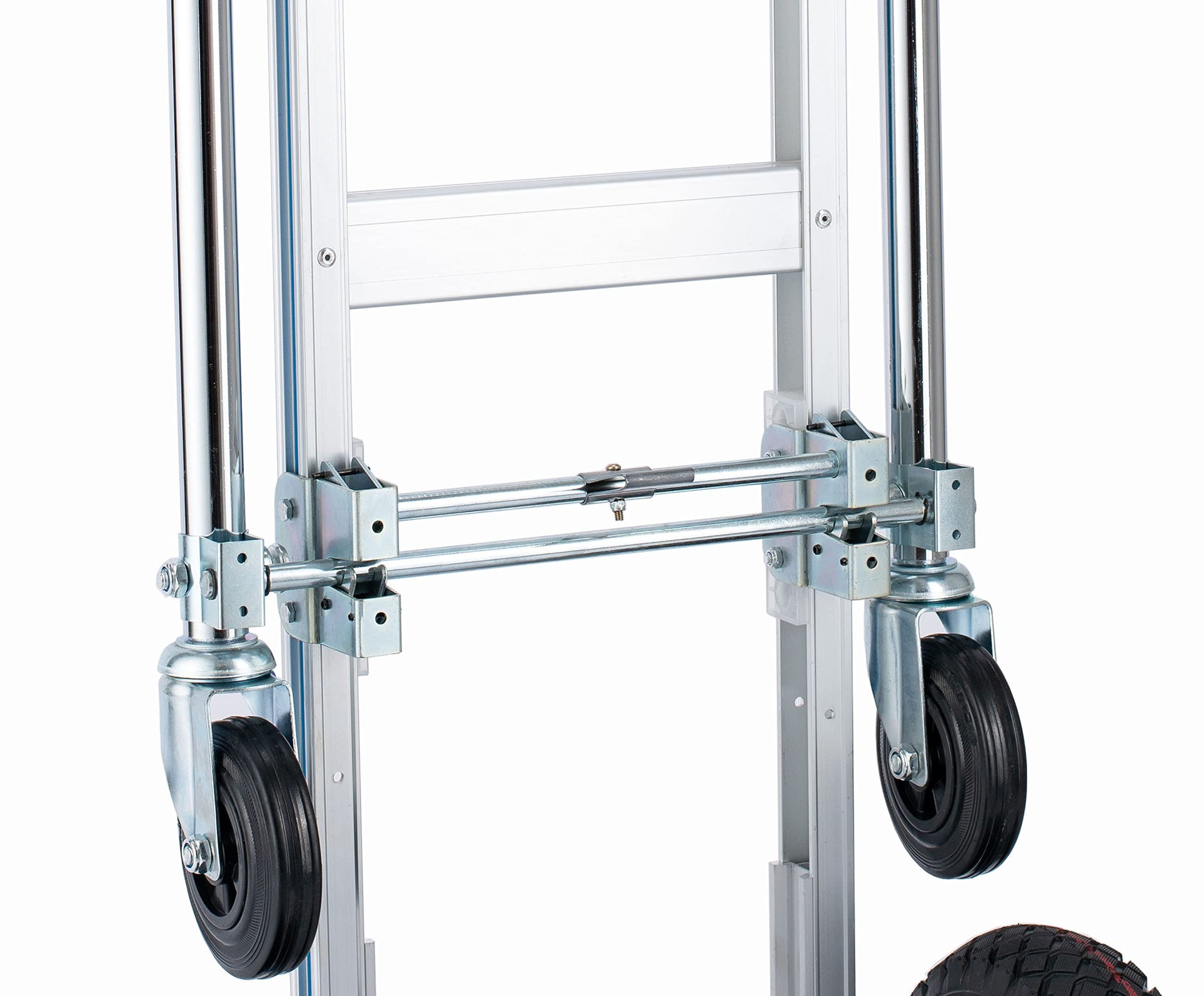 2 in 1 Aluminum Hand Truck Dolly 770lbs Weight Capacity Convertible Hand Truck Utility Cart