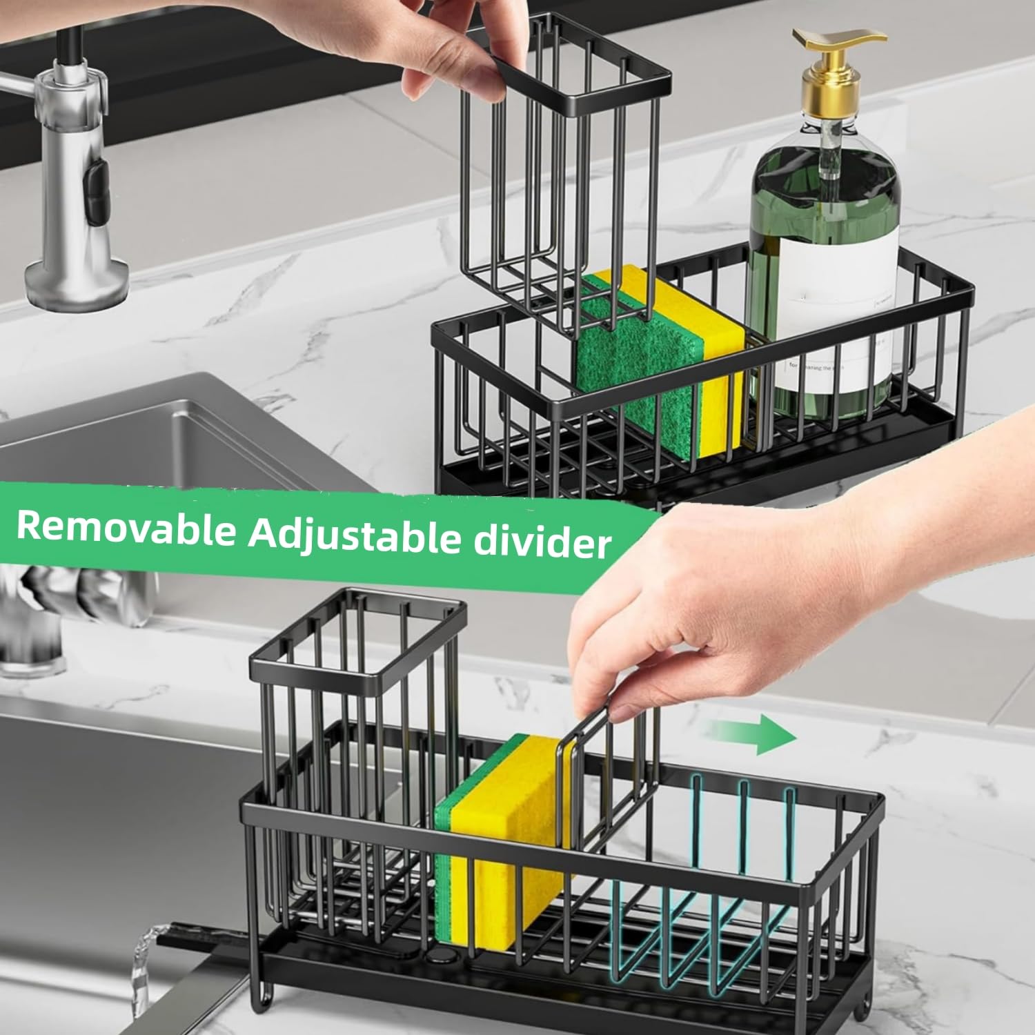 Sponge Holder for Kitchen Sink