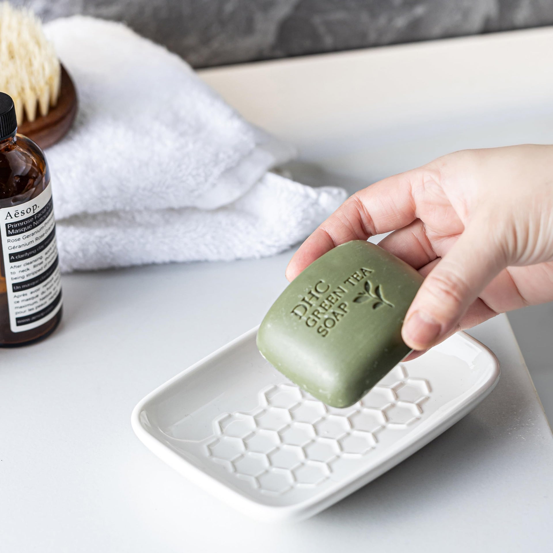 Ceramic Soap Dish for Shower