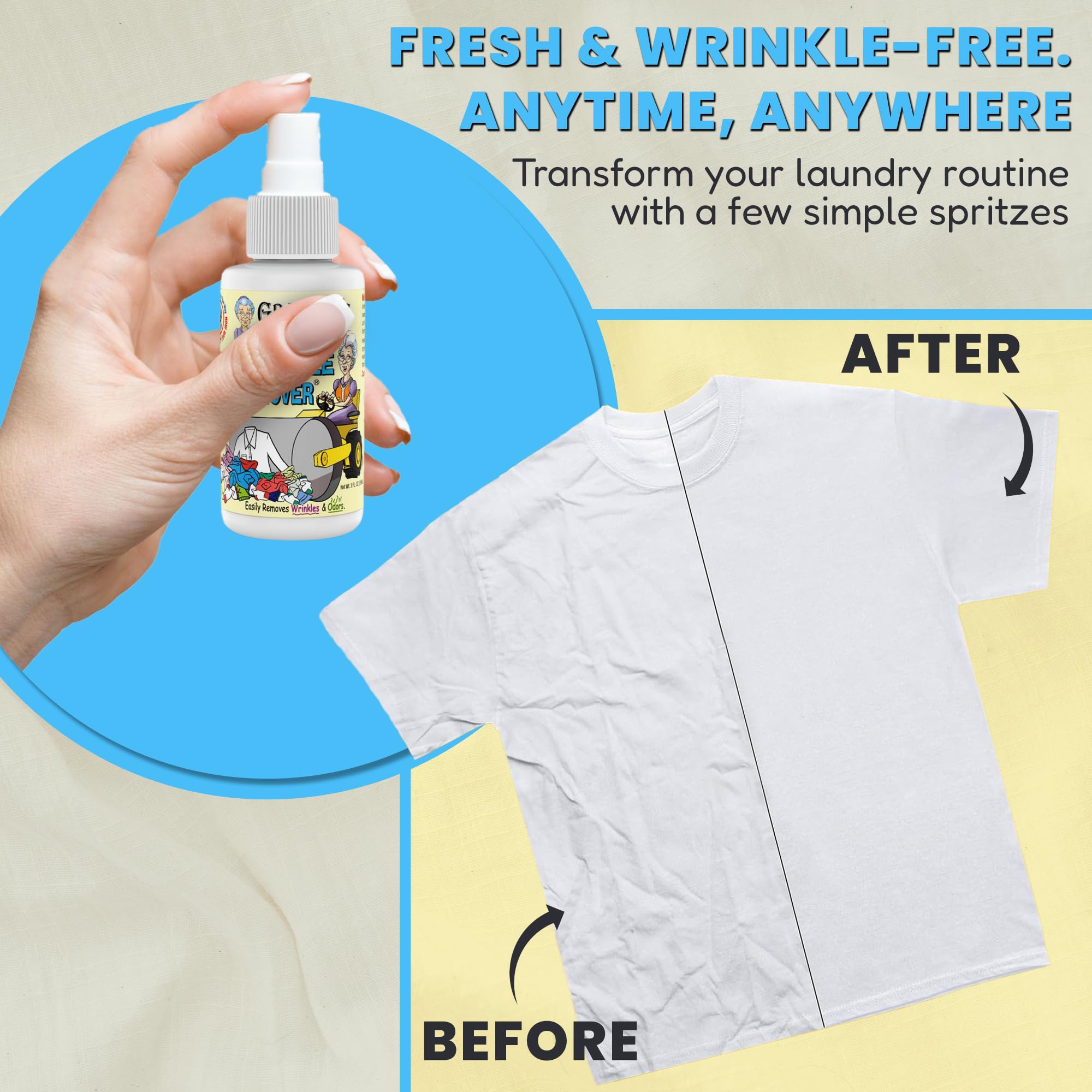 Wrinkle Remover Spray (3 Fl Oz)