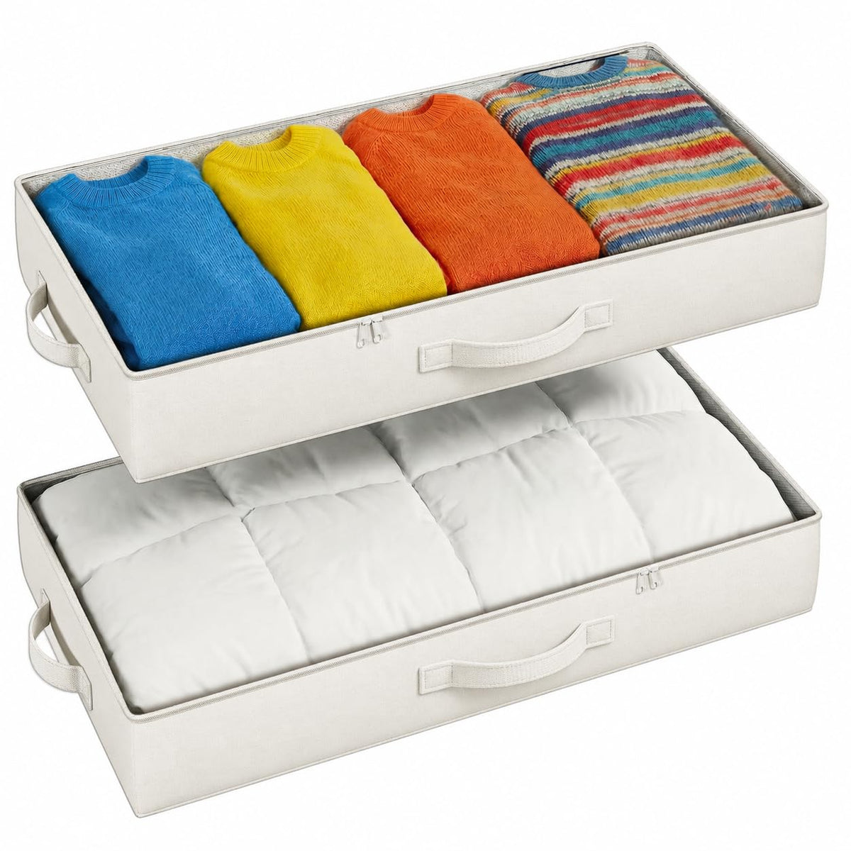 2 Pack Under Bed Storage Containers (2 Count)