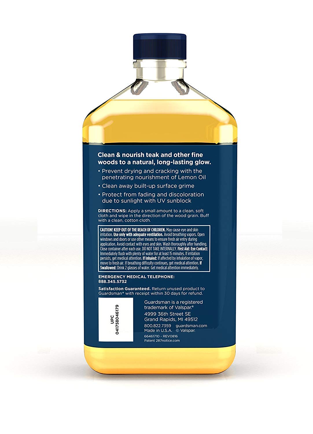 Revitalizing Lemon Oil For Wood Furniture (32 Ounce)