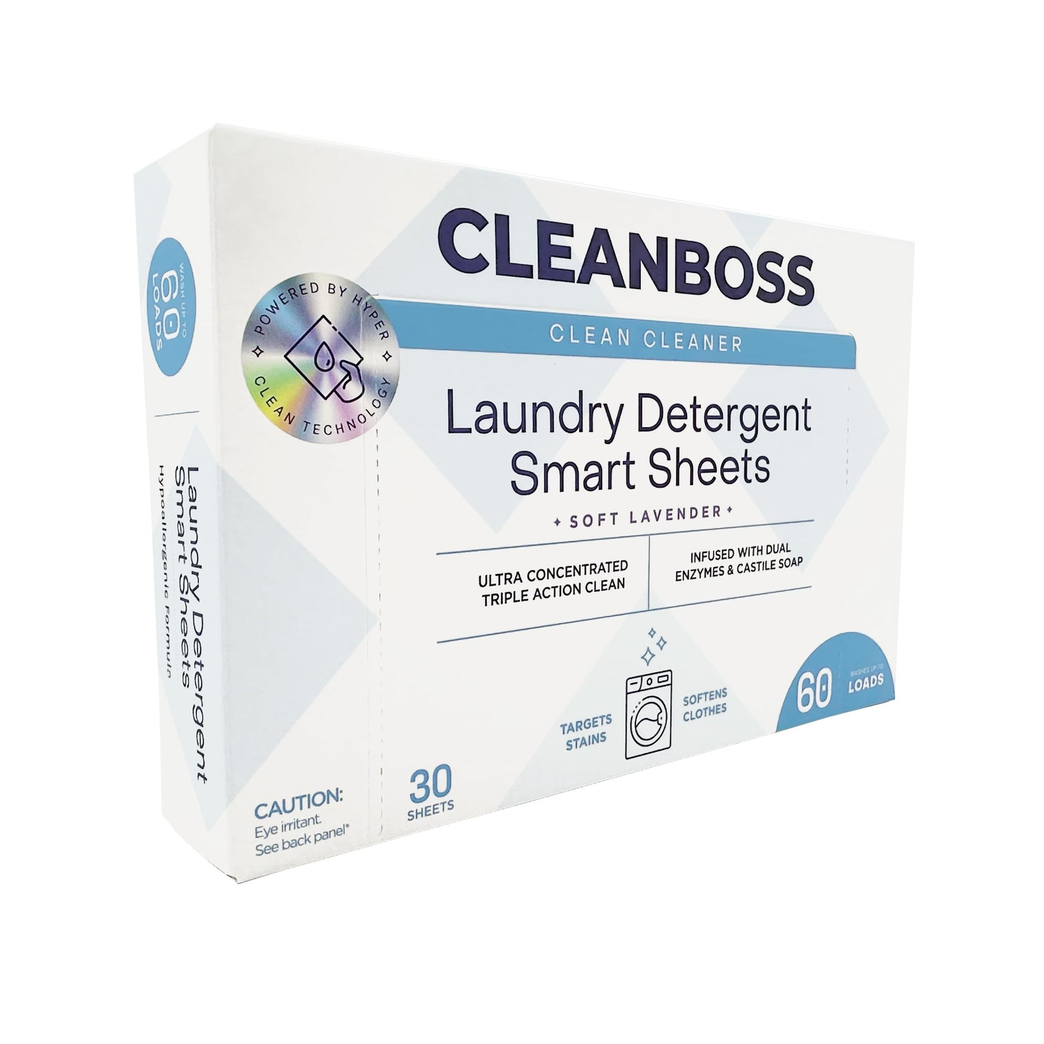 Laundry Detergent Smart Sheets (30 Count) - ModHome Supplies