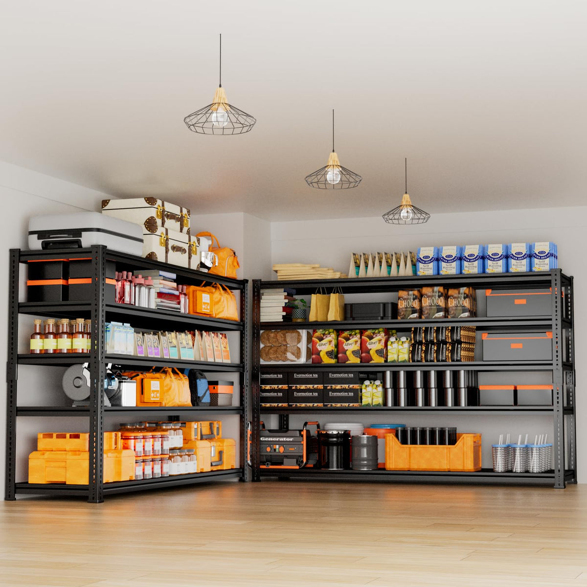 Storage Shelves Heavy Duty 3 PCS