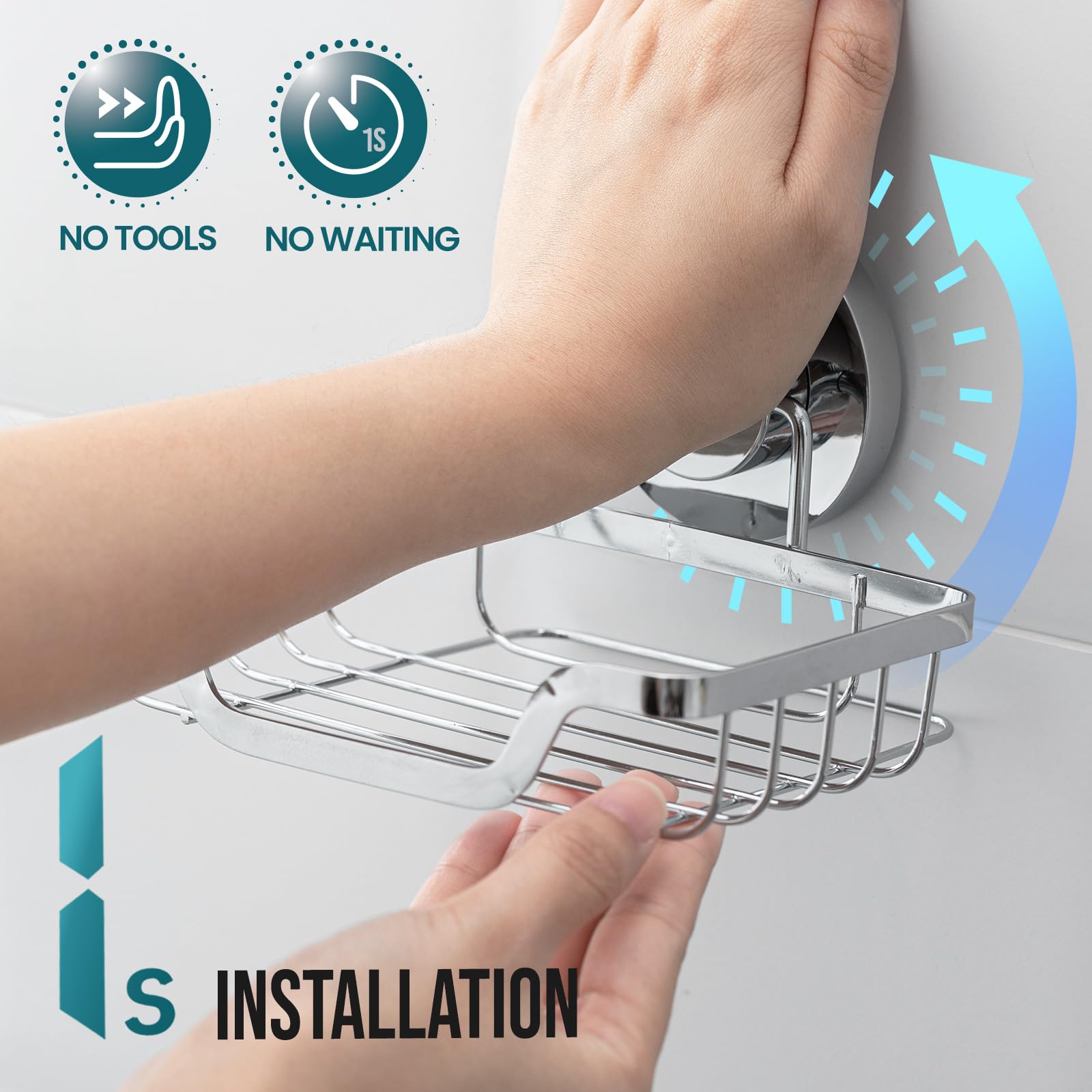 Soap Dish Bar Soap Holder Suction Cup