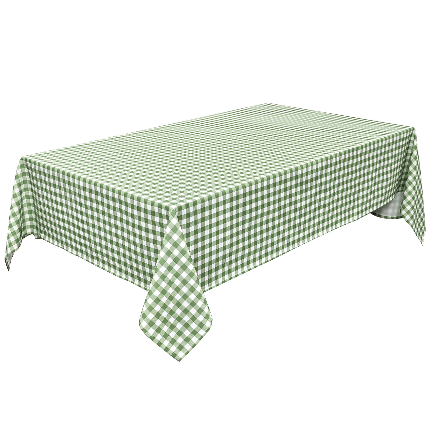 Waterproof Plaid Tablecloth Fabric