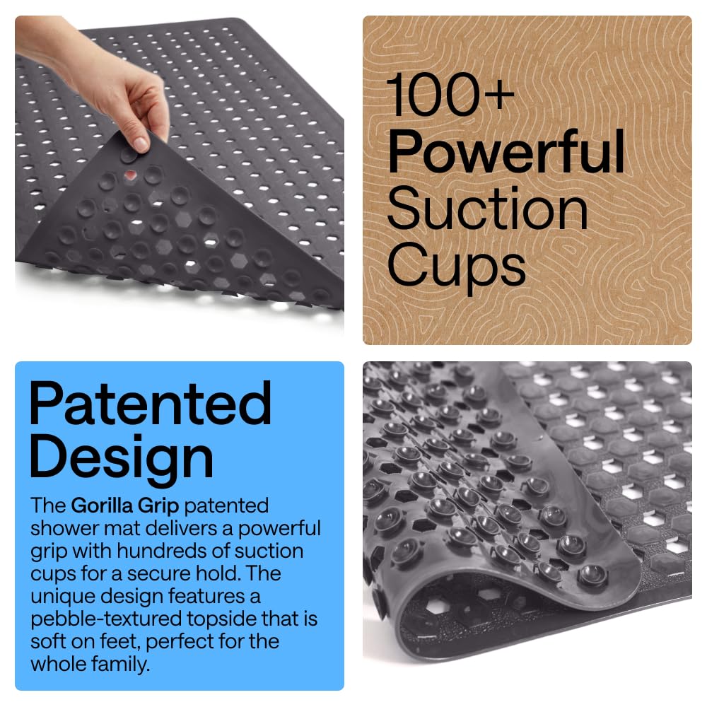 Patented Square Shower Stall Mat