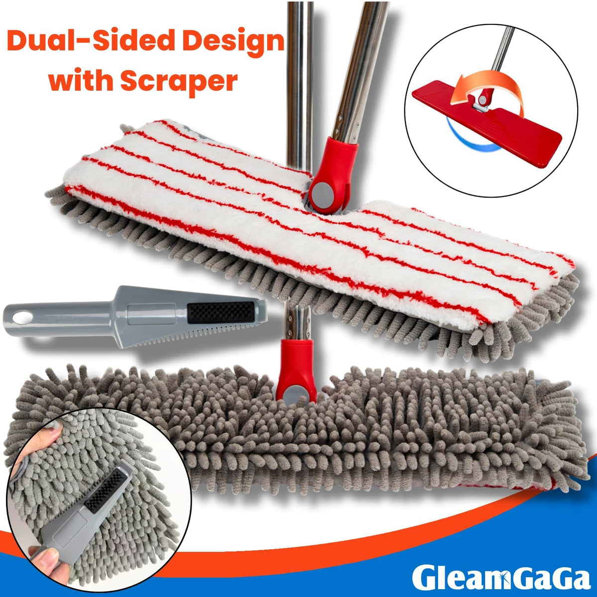 Microfiber Dust Mop for Hardwood Floor Cleaning