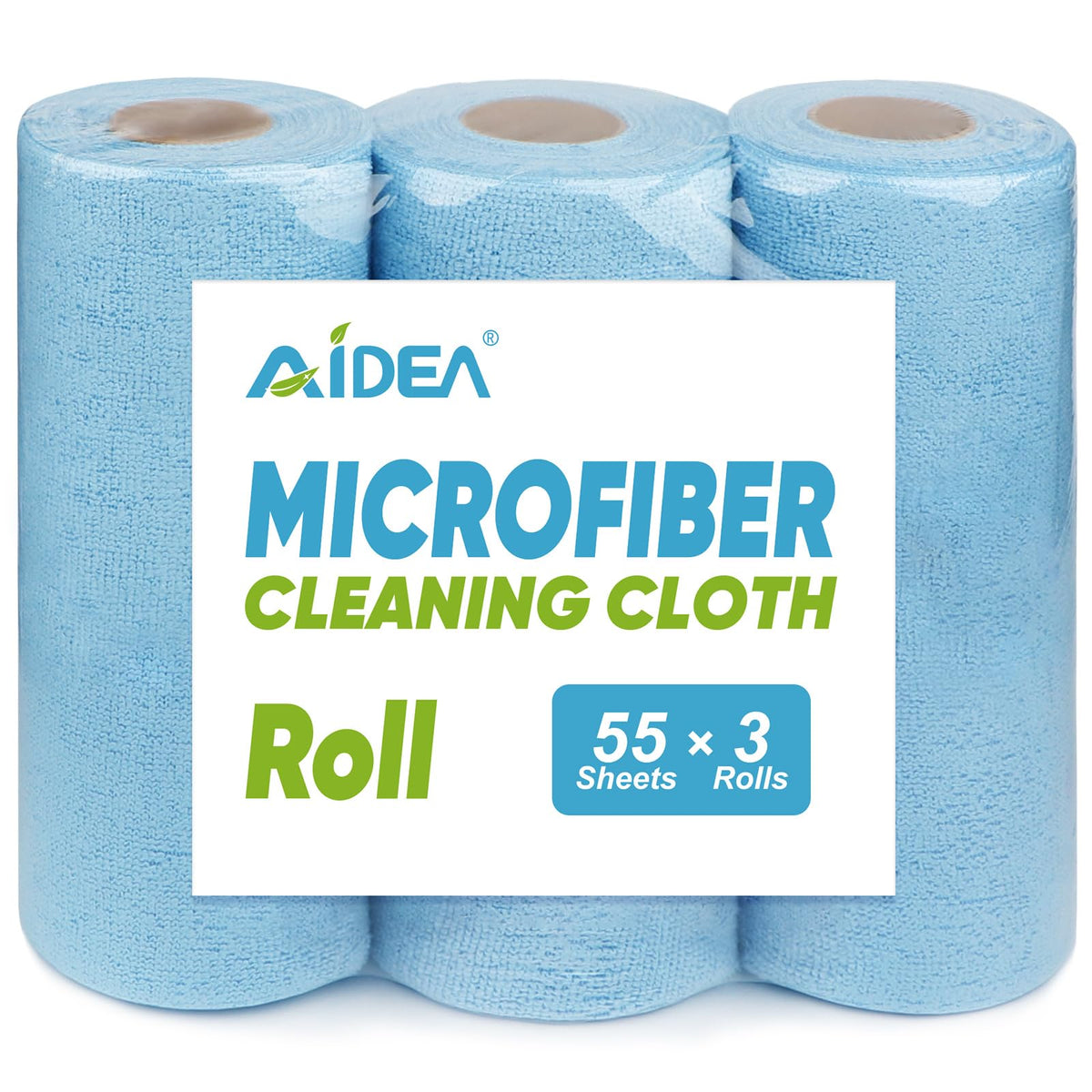 Microfiber Cleaning Cloth 165 Sheets 3 Roll (165 Count) - ModHome Supplies