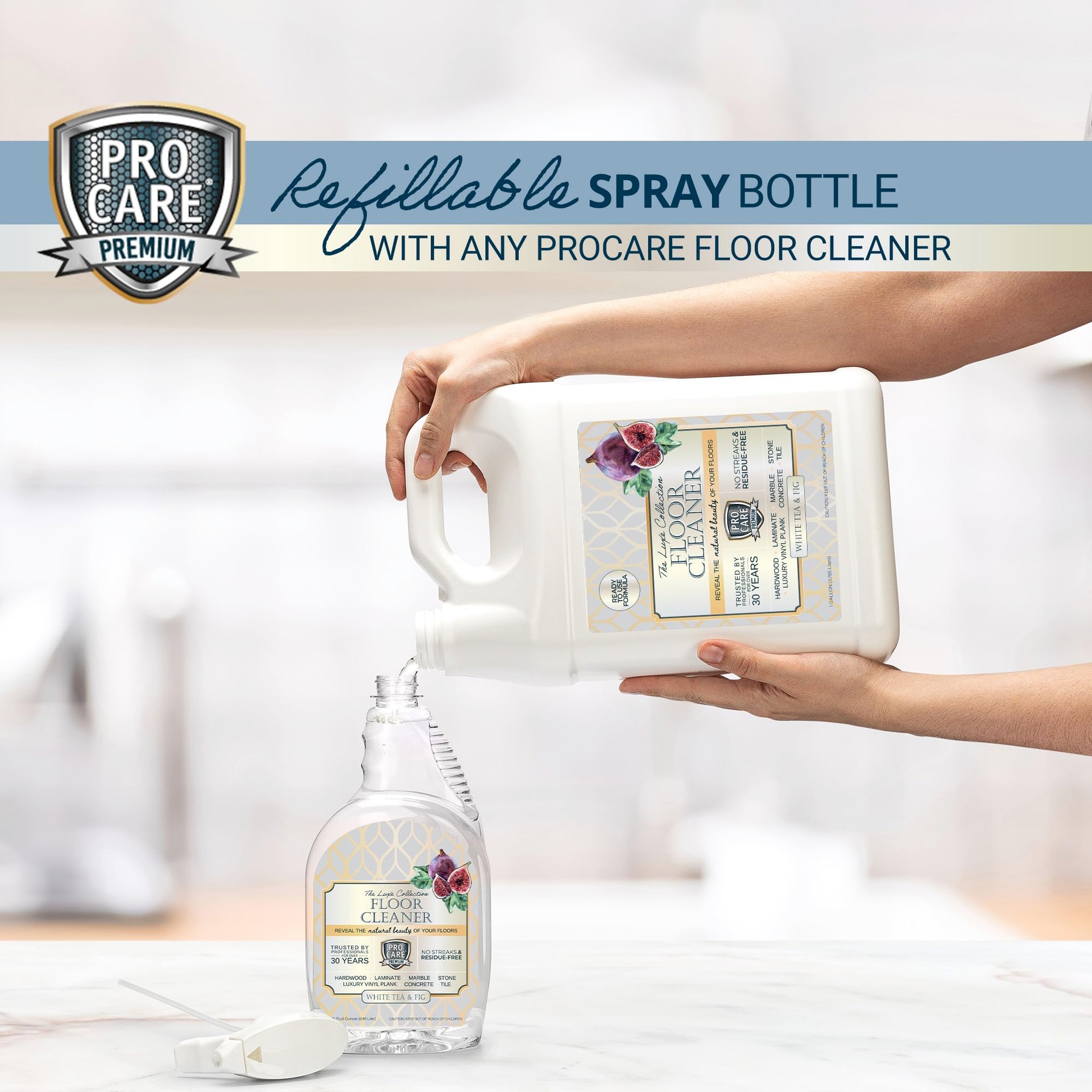 White Tea & Fig Floor Cleaner (32 Fl Oz)