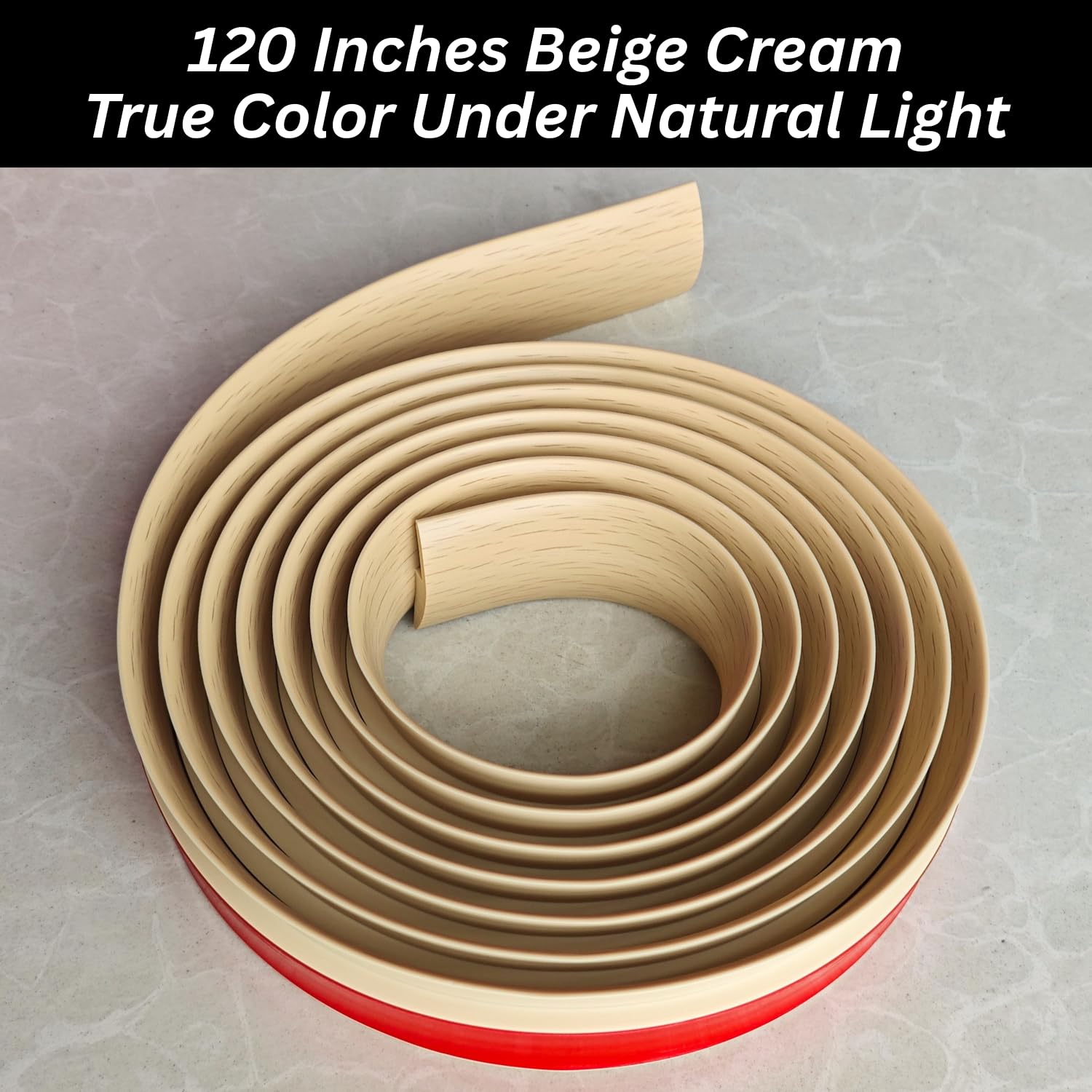 Floor Transition Strip Self Adhesive Carpet Wood Tile Vinyl Flooring Laminate Transition Cover Edge Trim Gap Doorway Threshold for Uneven Floors Heights Within 5 mm