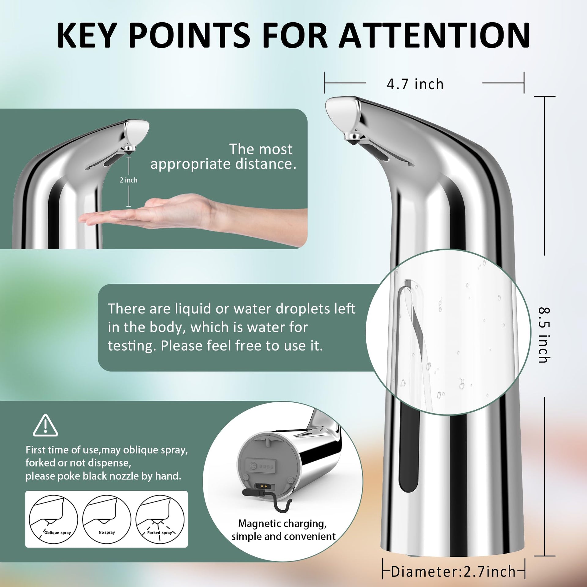 Automatic Liquid Soap Dispenser