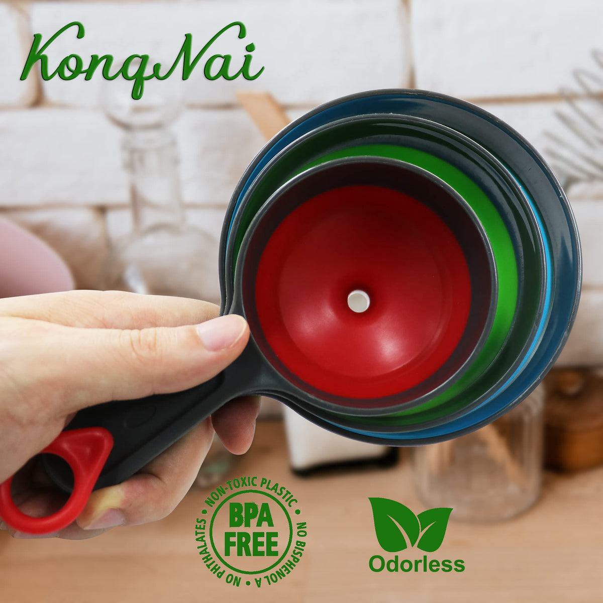 Canning Funnel for Wide and Regular Jars (3 Count)