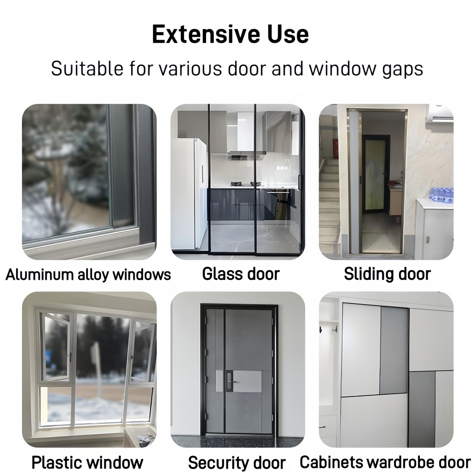 Window Weather Stripping Door Seal (33 Foot)
