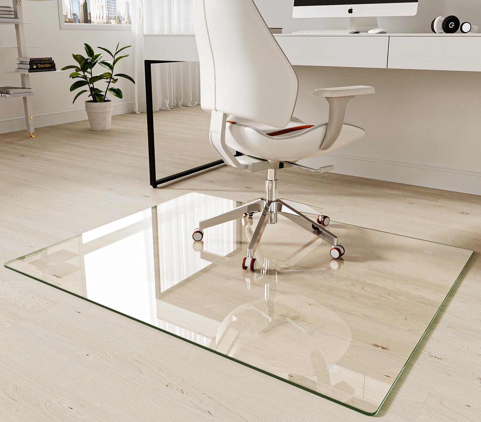 Tempered Glass Chair Mat 46"x36"