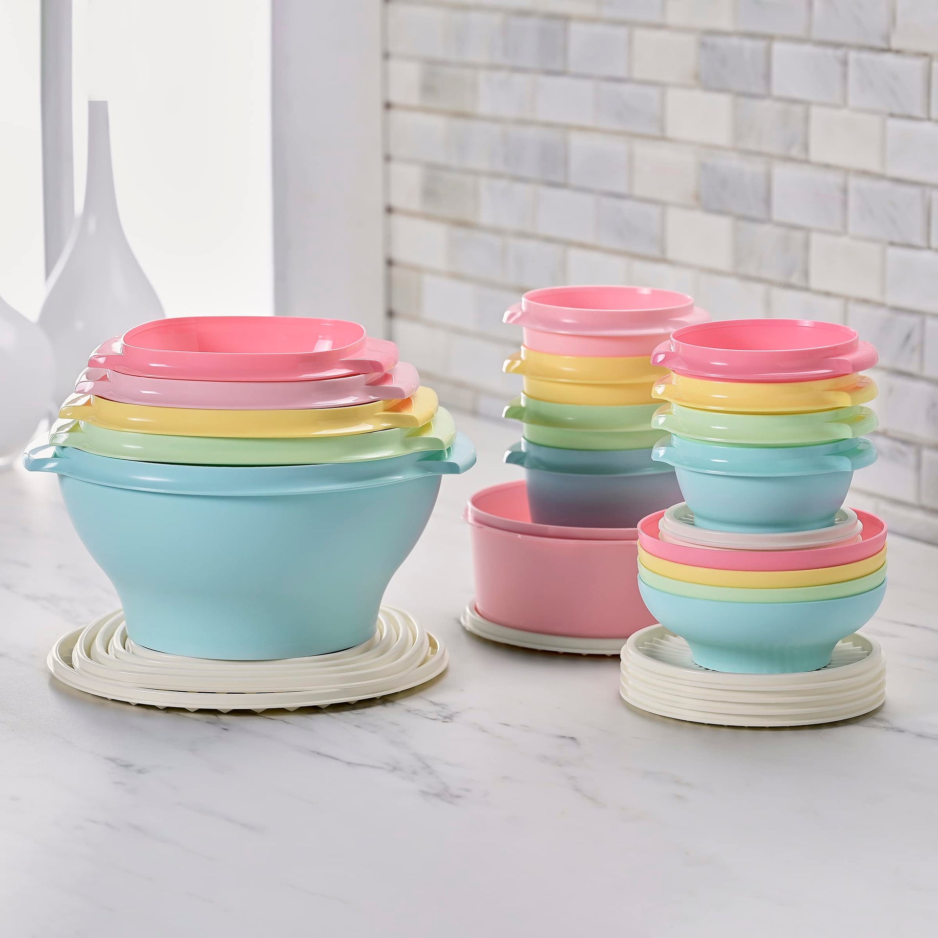 Heritage 36 Piece Vintage Pastel Set