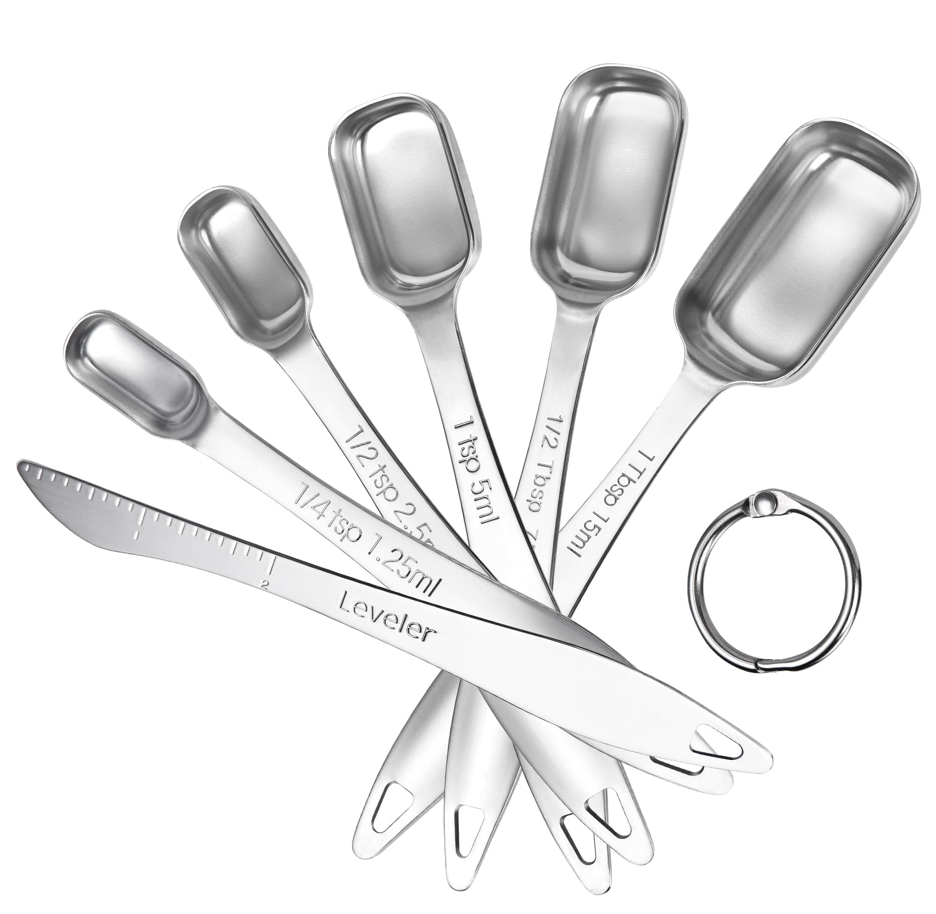 Narrow Square Measuring Spoons