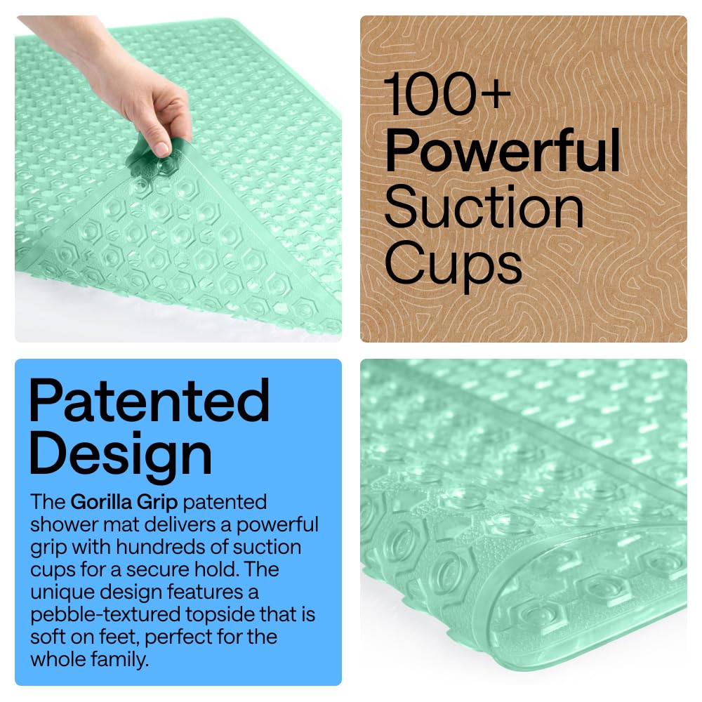 Patented Square Shower Stall Mat