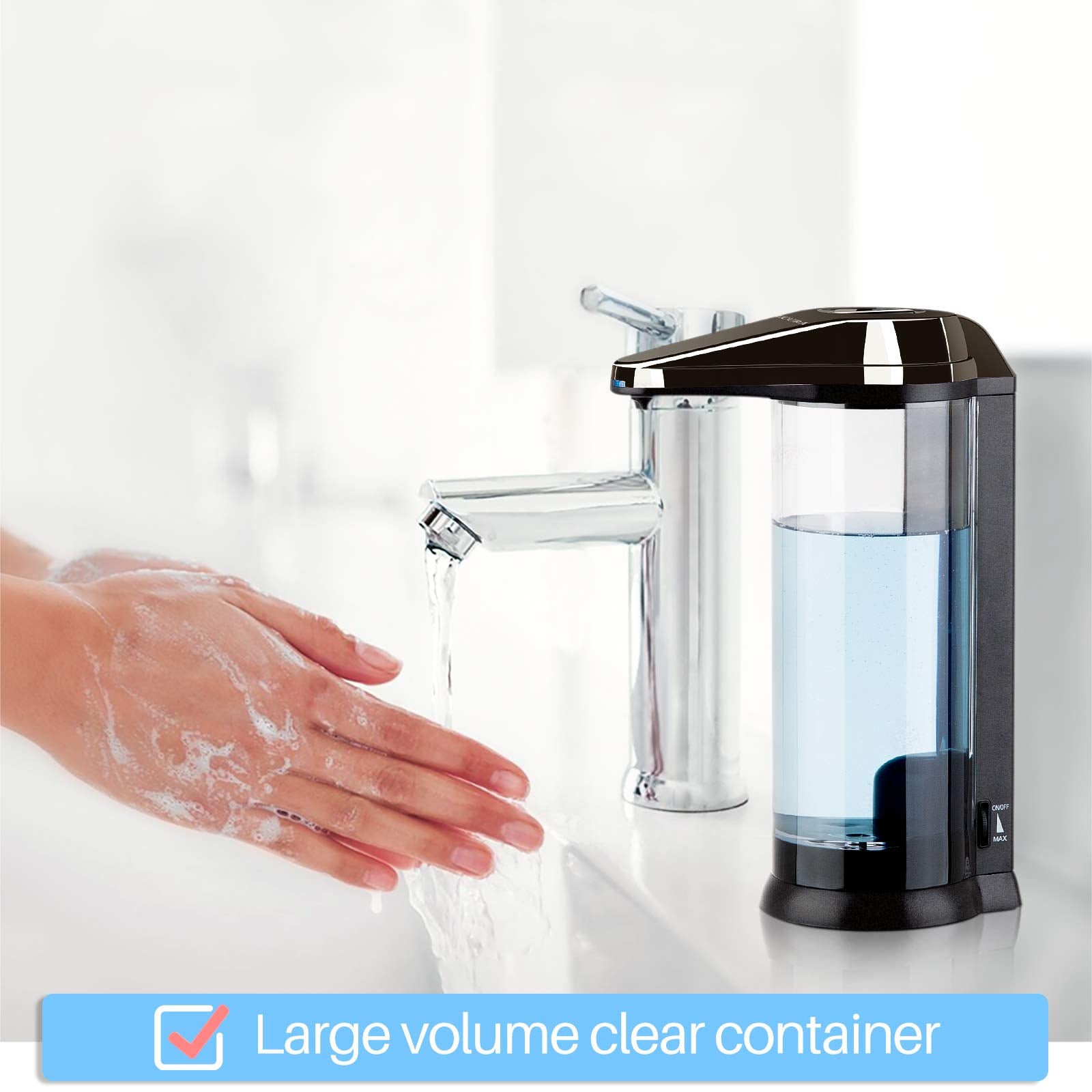 17oz Automatic Liquid Soap Dispenser