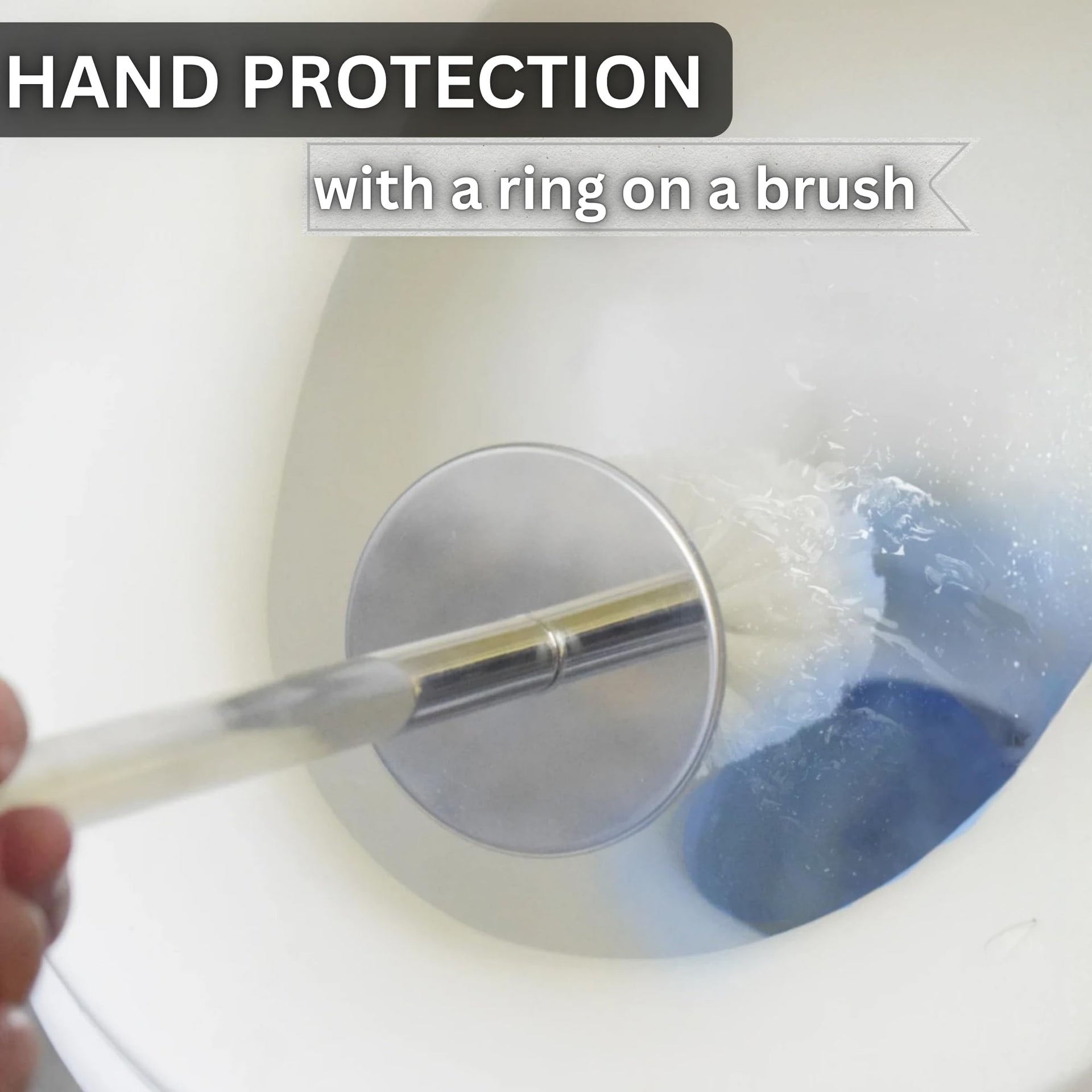 Decorative Toilet Brush and Holder Set