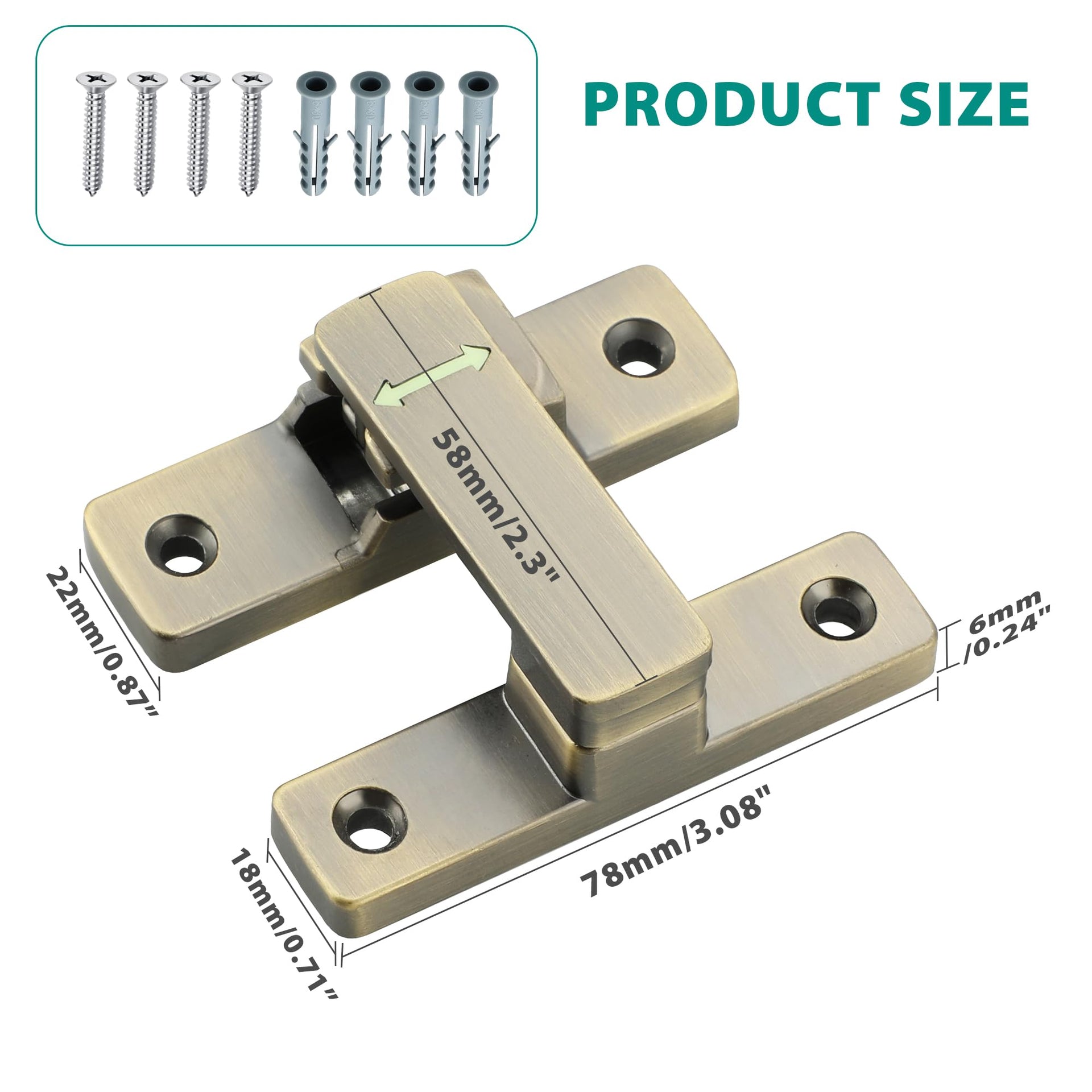 Sliding Barn Door Lock