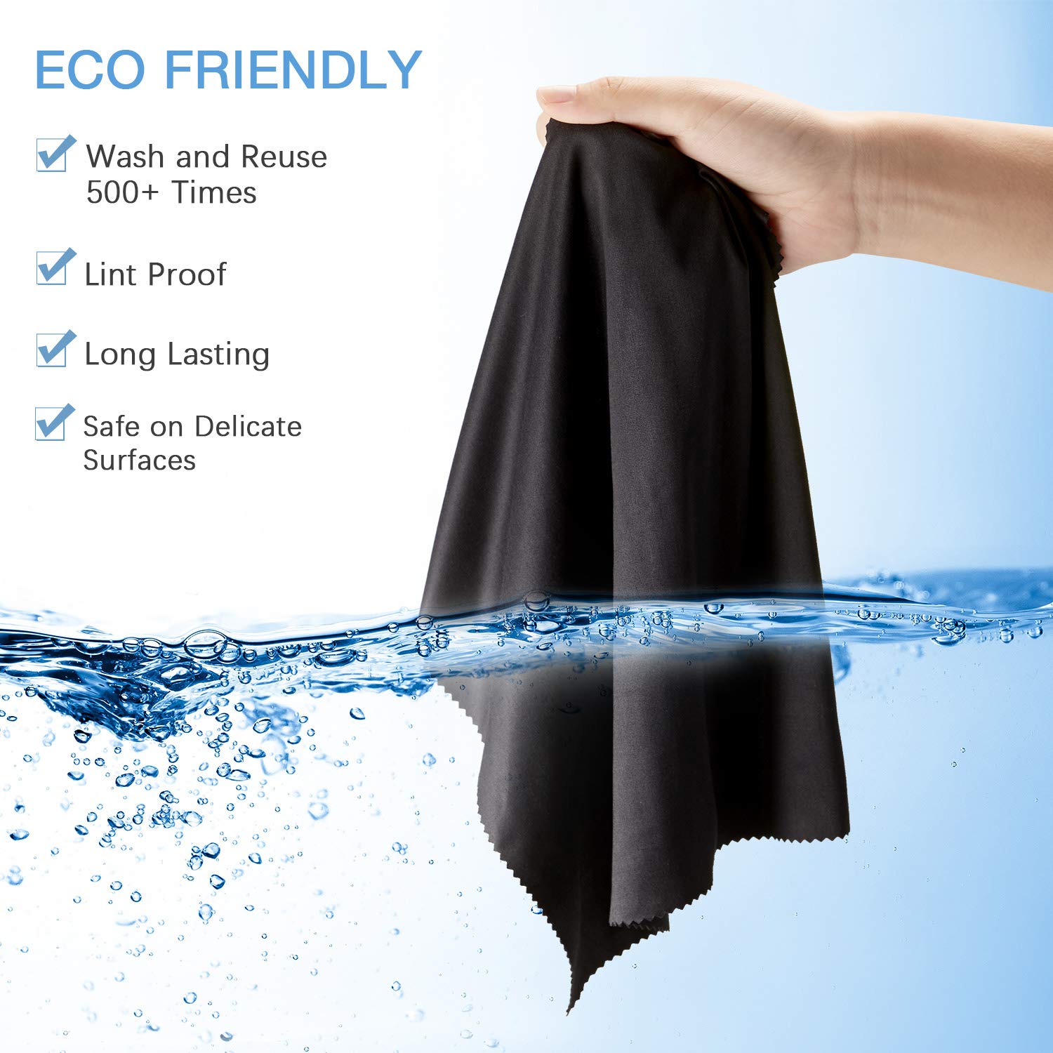 12 Pack Microfiber Cleaning Cloth (12 Count)