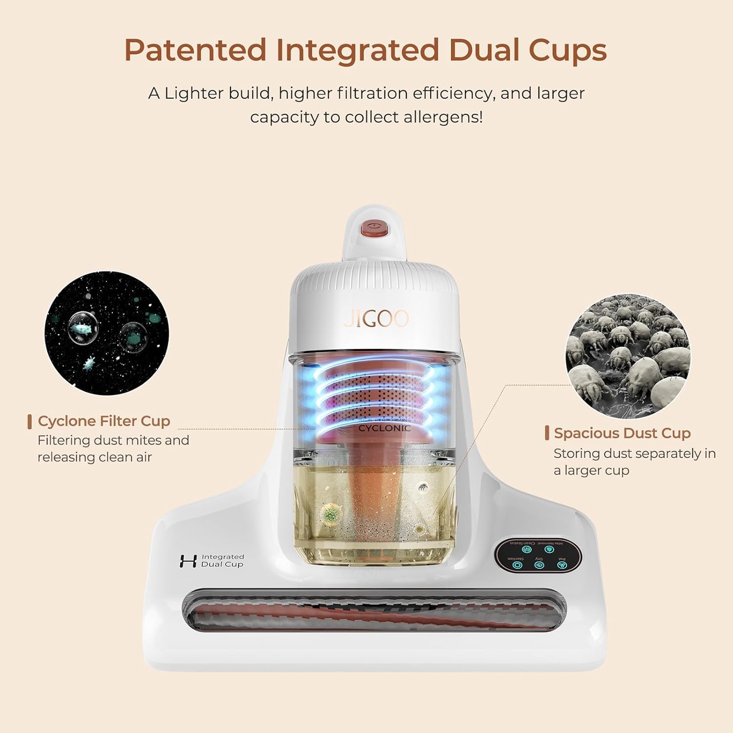 J200 Improve Sleep Mattress Vacuum Cleaner Uv Sanitizing