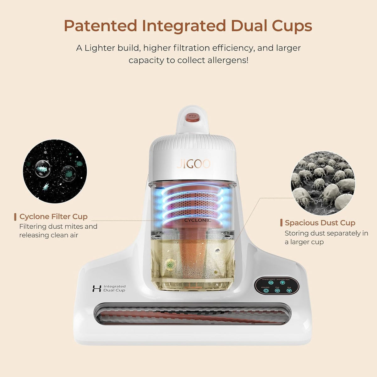 J200 Improve Sleep Mattress Vacuum Cleaner Uv Sanitizing