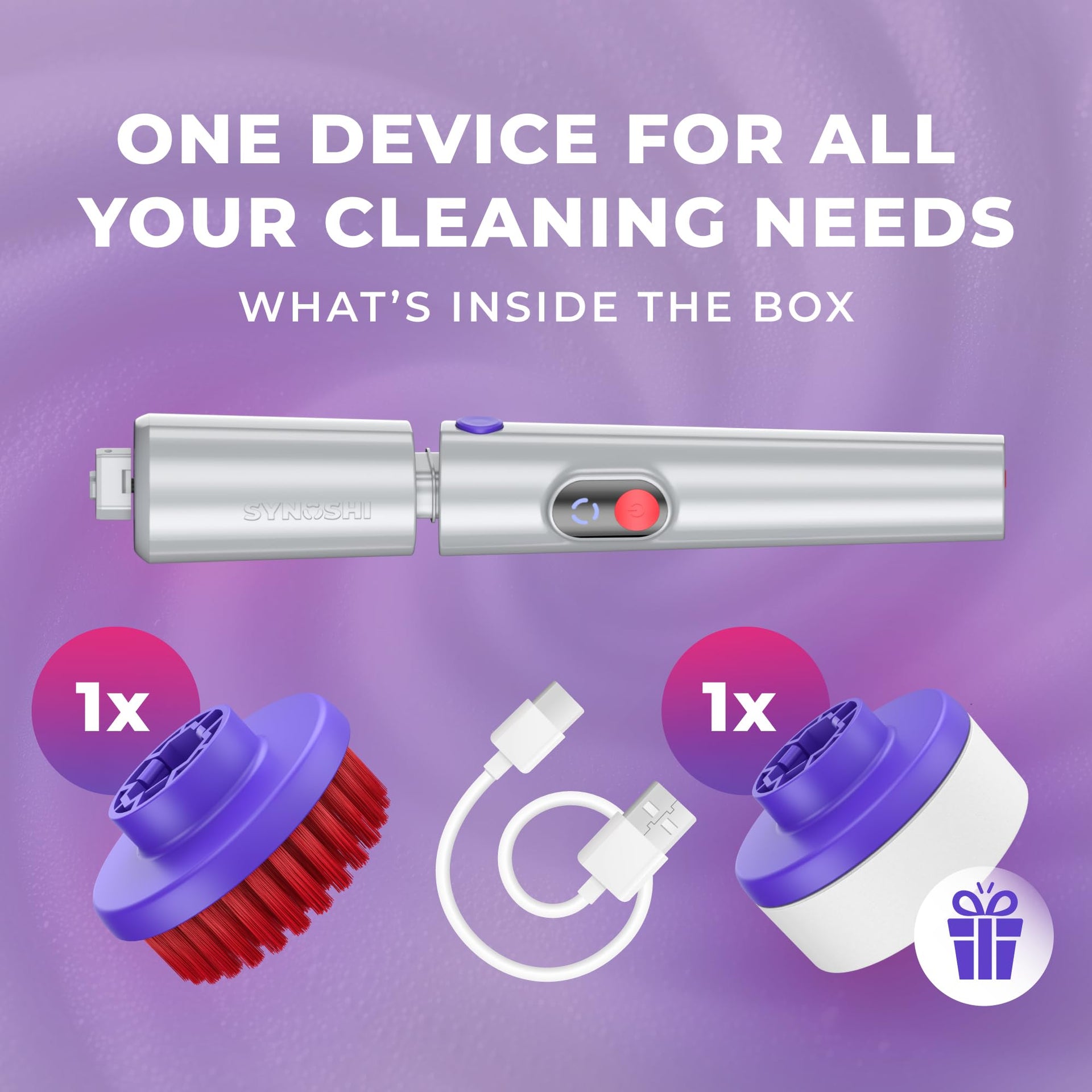 PRO Electric Spin Scrubber Cordless Cleaning Bathroom Scrubber