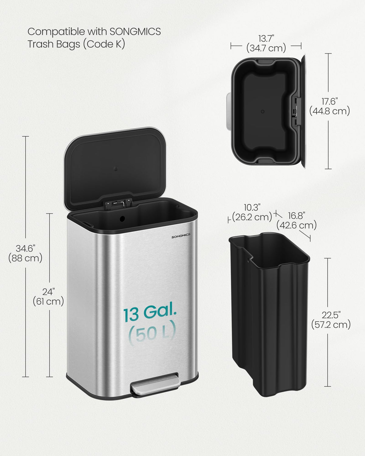 Kitchen Trash Can